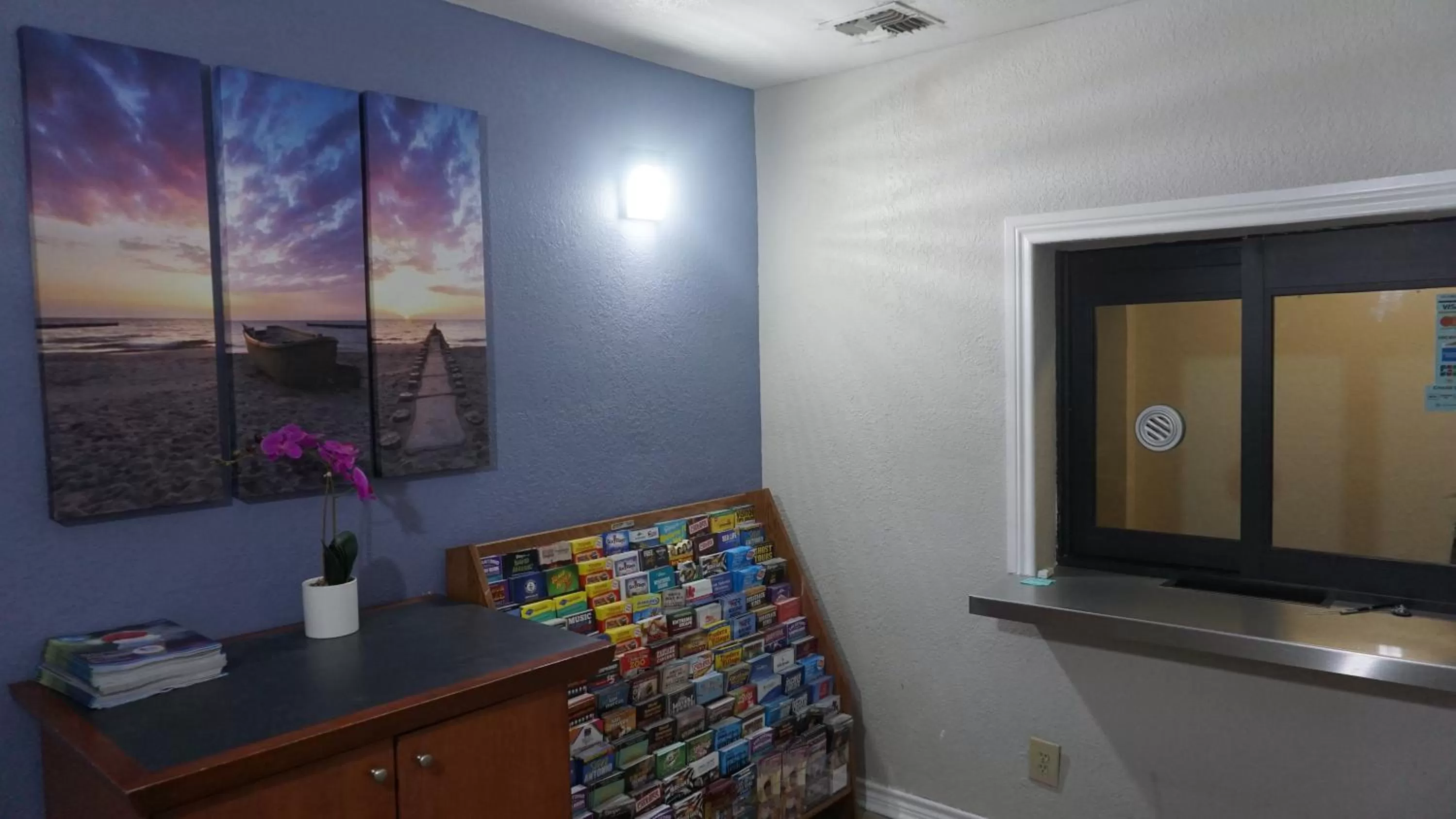 Lobby or reception in La Villita Inn