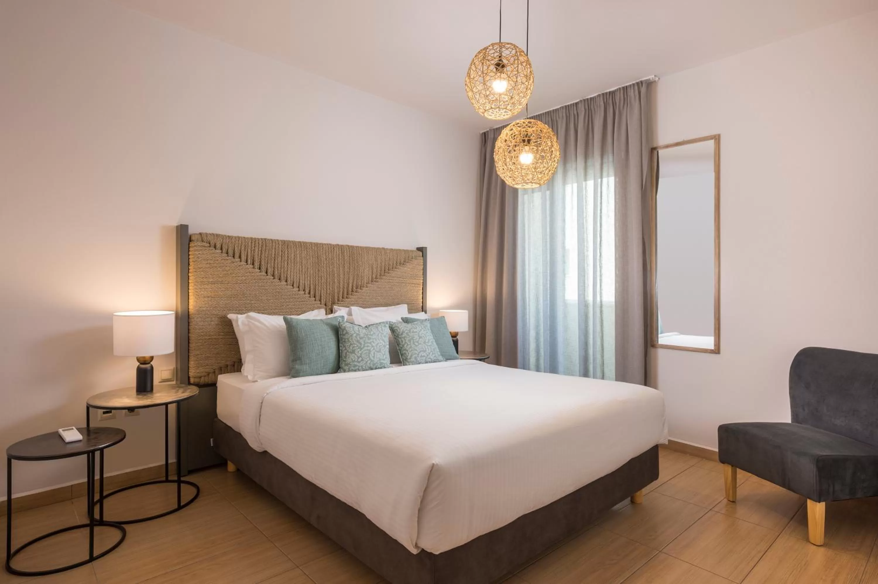 Bedroom, Bed in Trianon Luxury Apartments & Suites