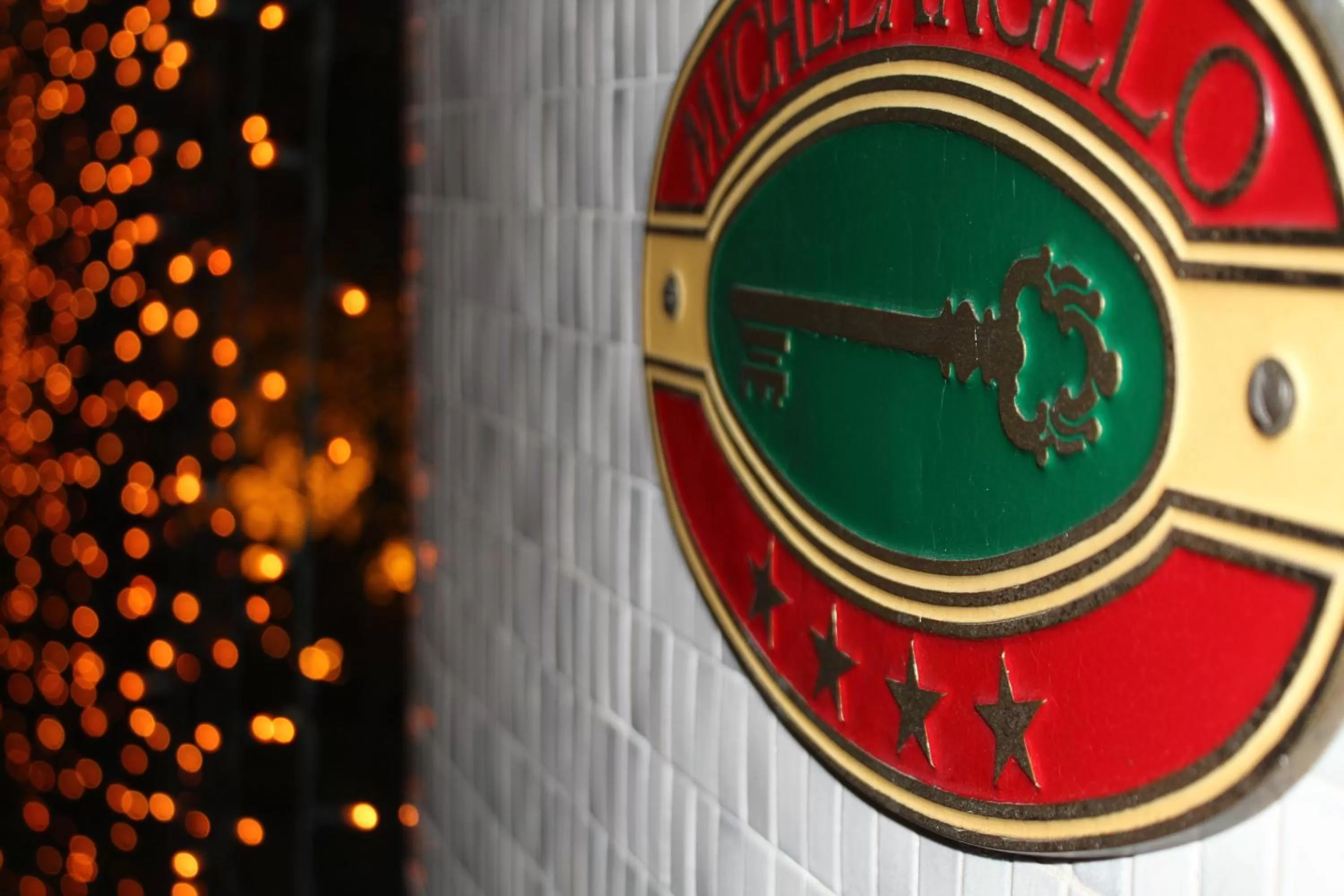 Decorative detail in Venice Michelangelo Hotel