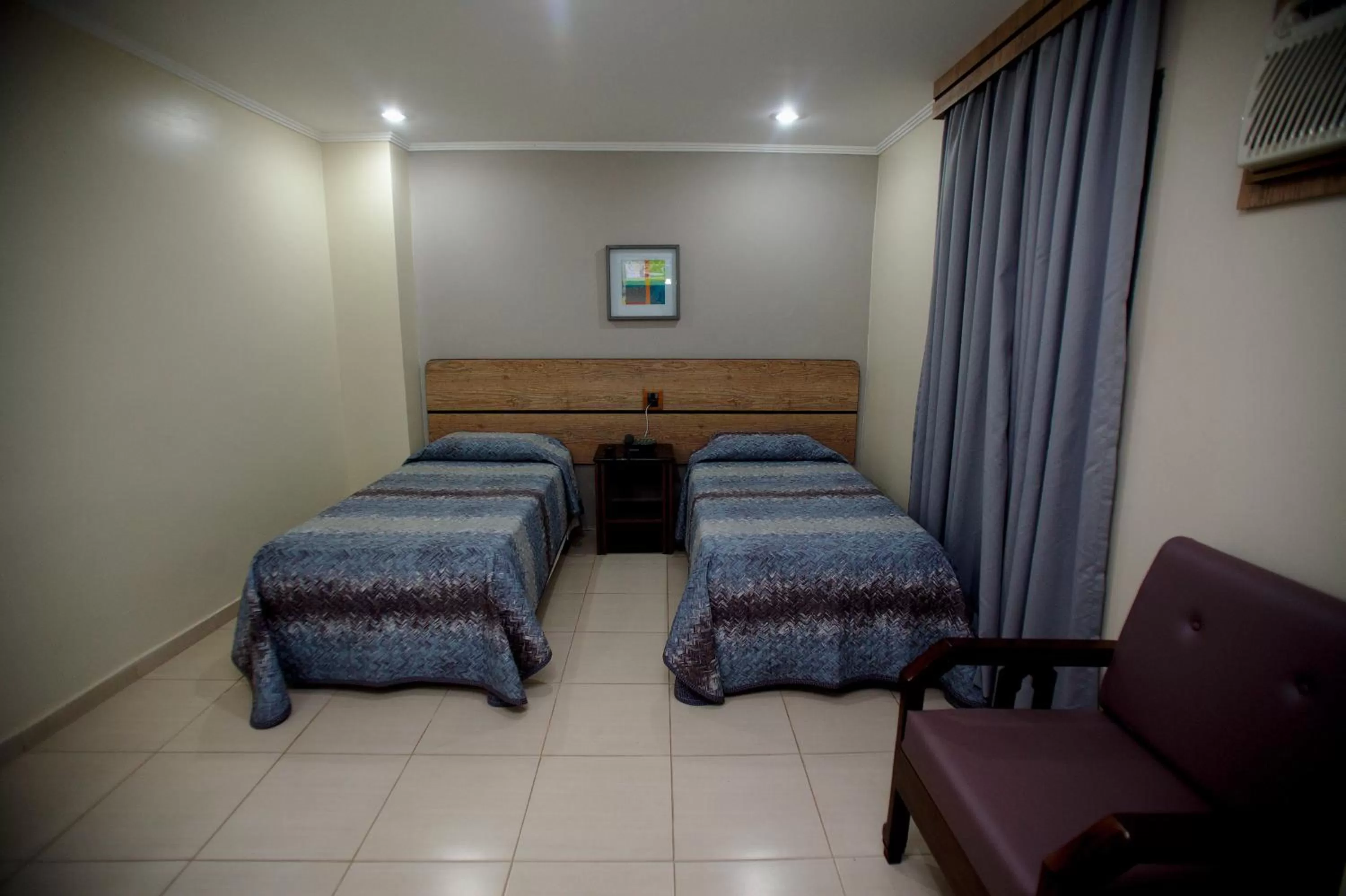 Bed in Hotel America do Sul