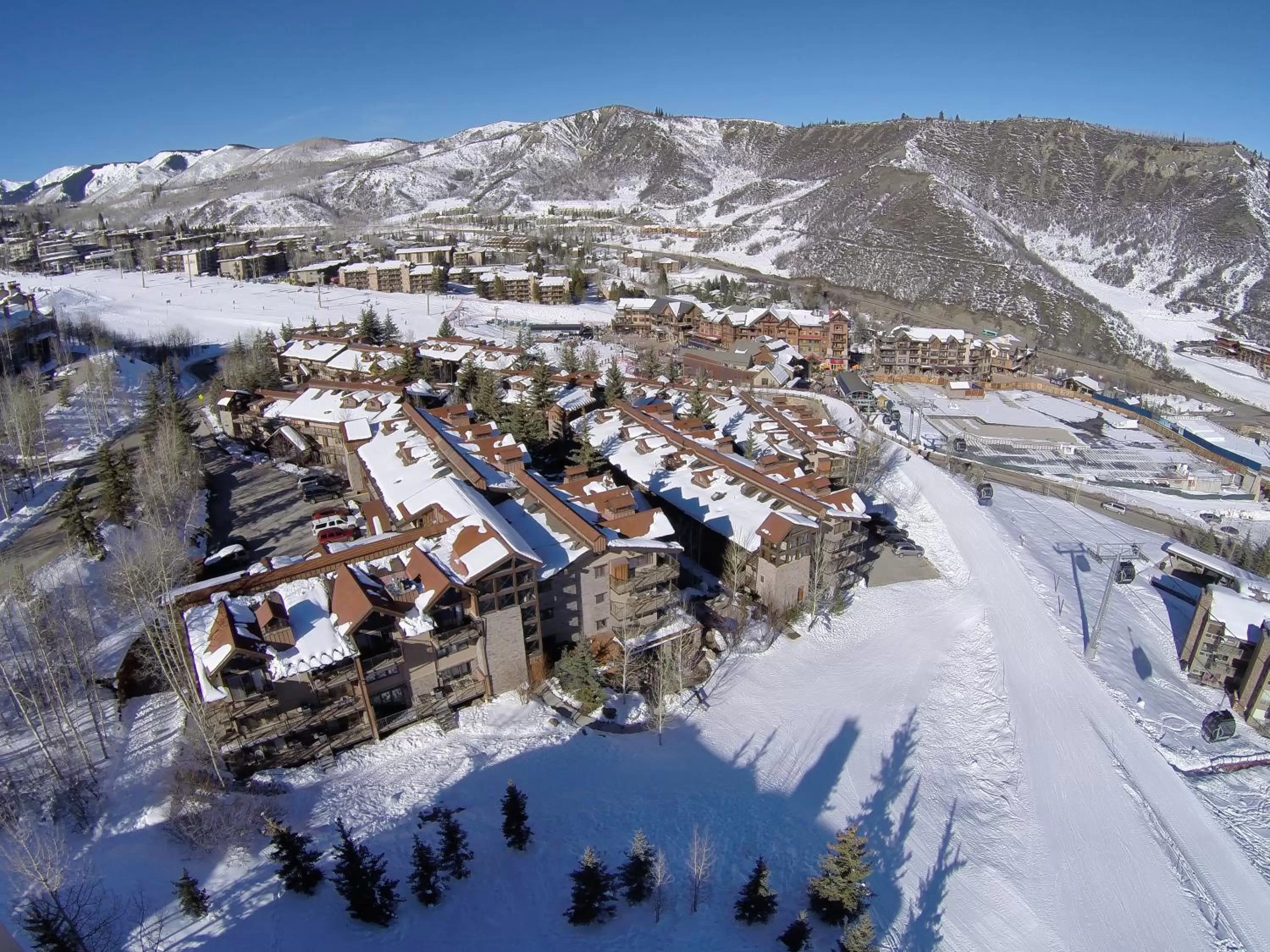 Bird's eye view in The Crestwood Snowmass Village