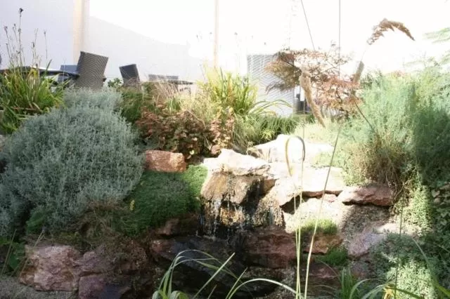 Garden in Hotel Litovel