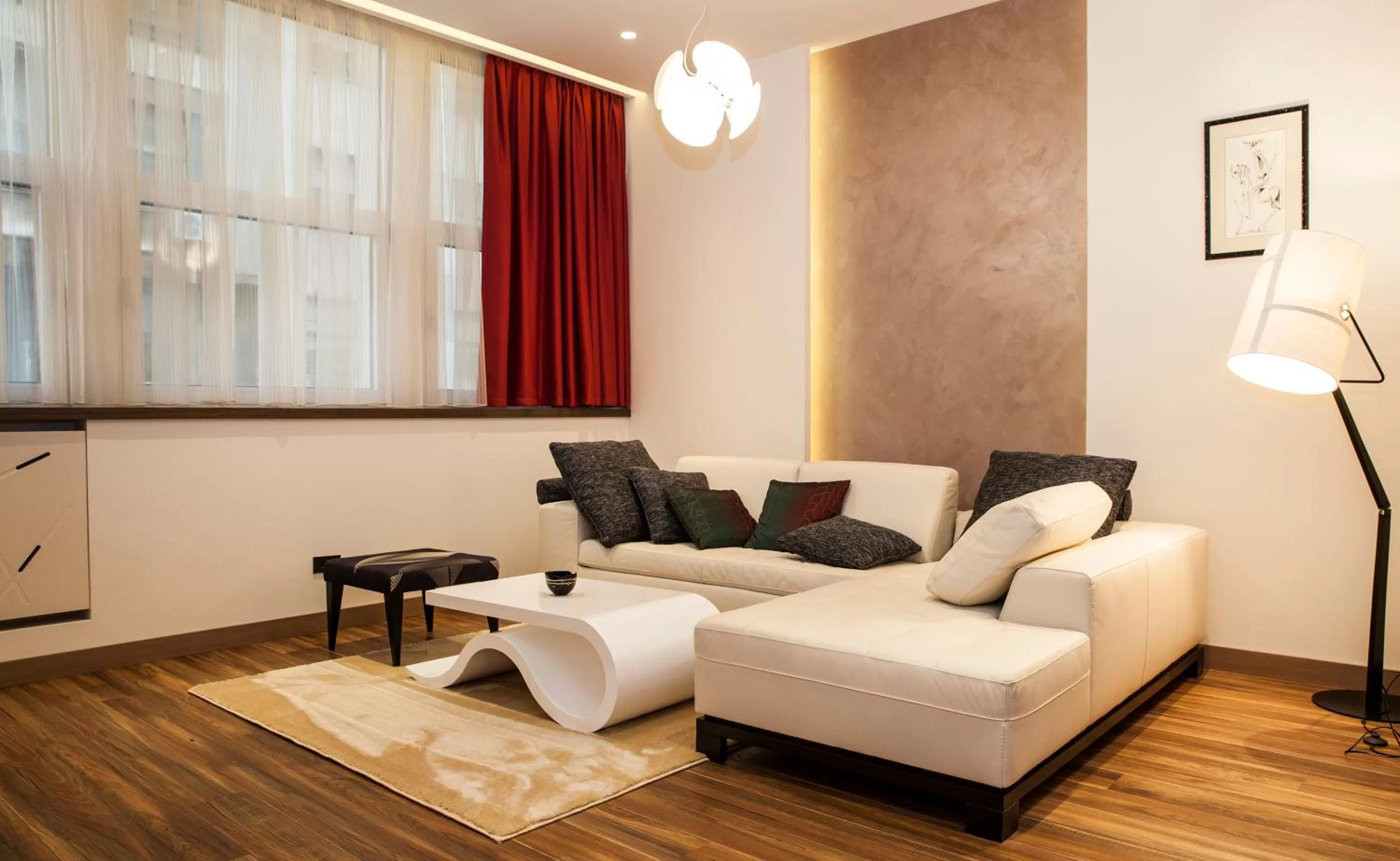 Living room in Atera Business Suites