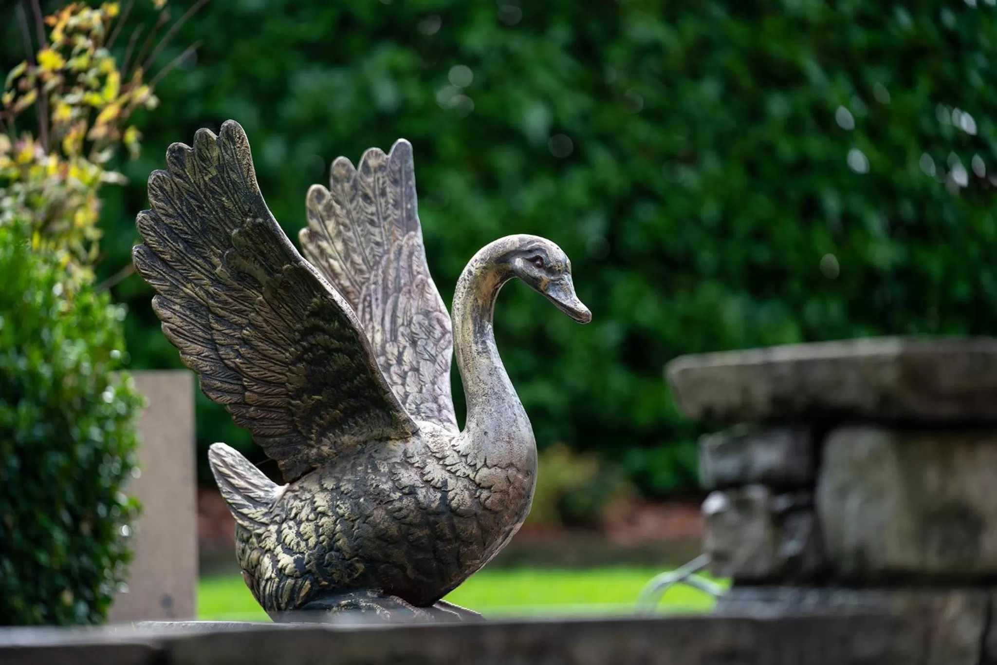 Garden in Lanelay Hall Hotel & Spa