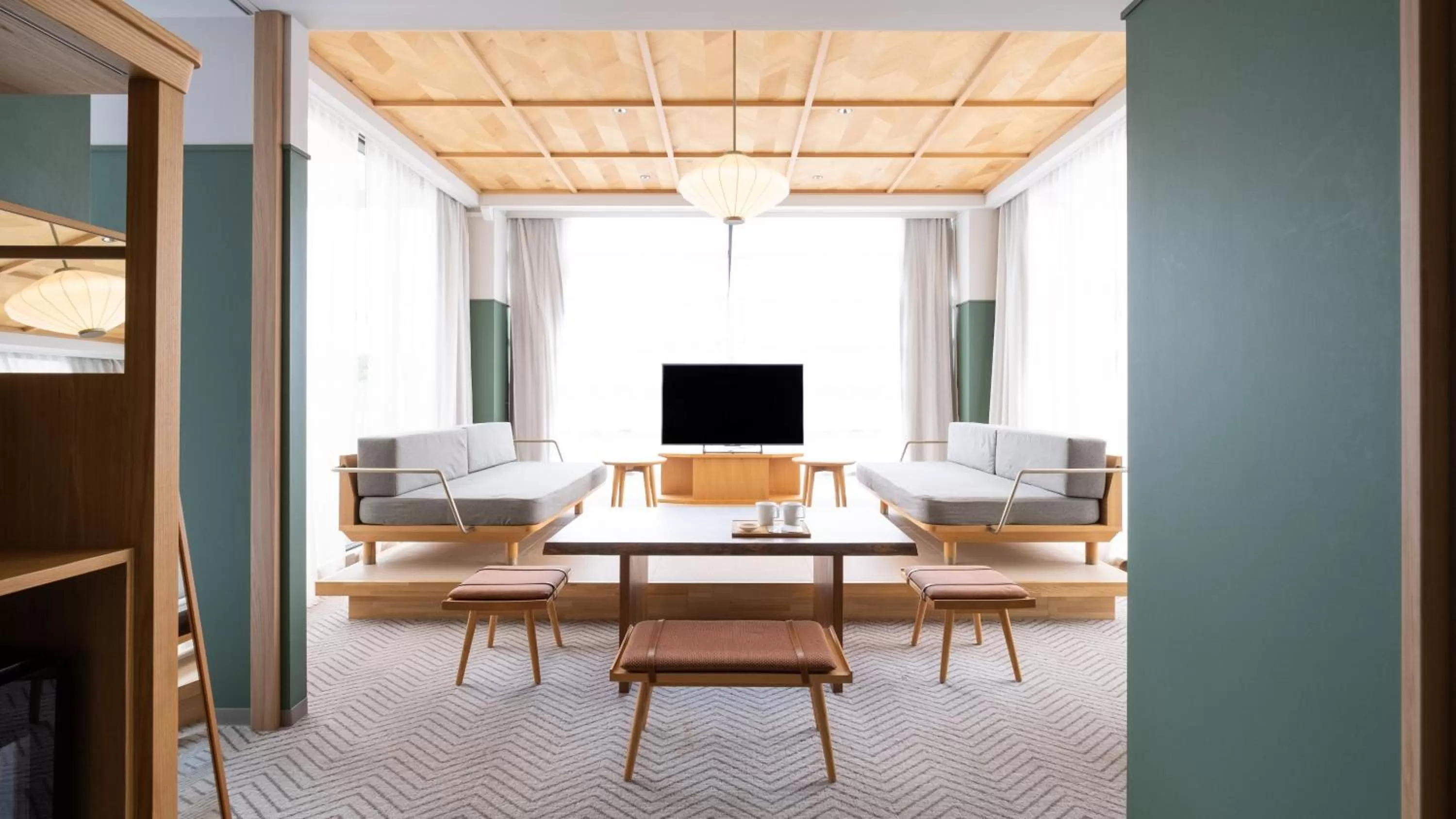 Photo of the whole room in RAKURO Kyoto by THE SHARE HOTELS