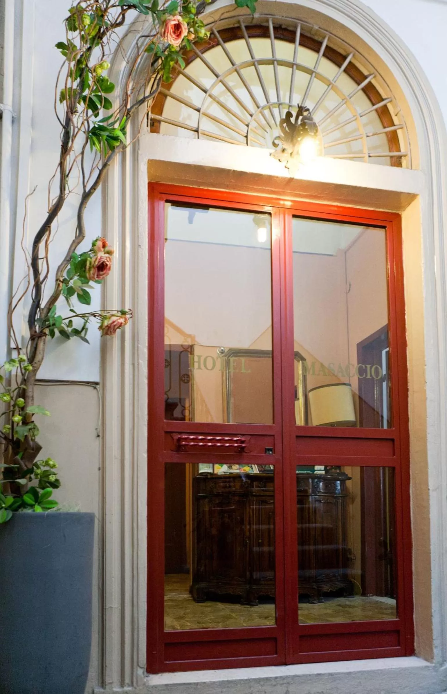 Facade/entrance in Hotel Masaccio