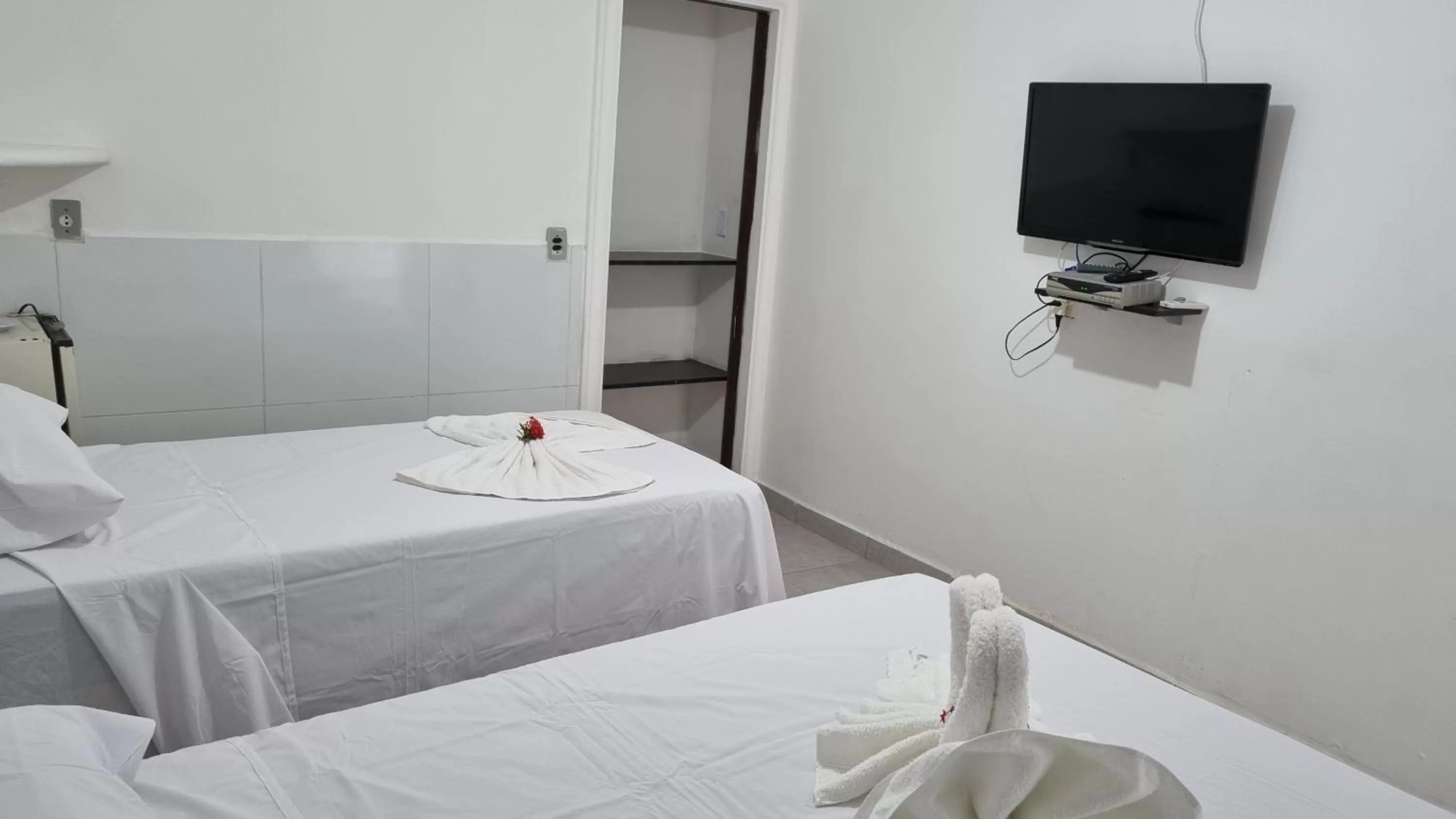 Bedroom, Bed in Ecomar Pousada