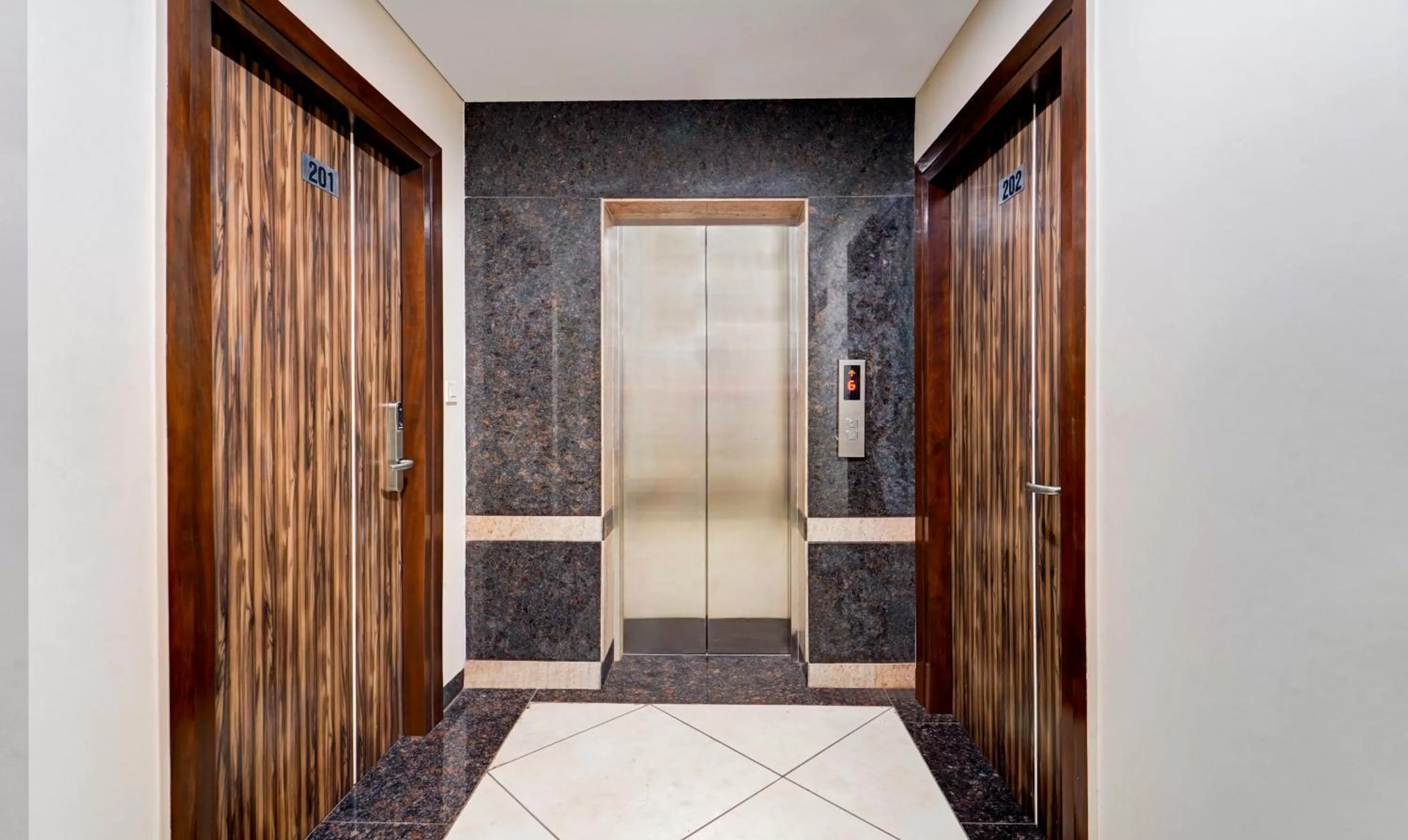 elevator in Treebo Vetri Supreme Residency