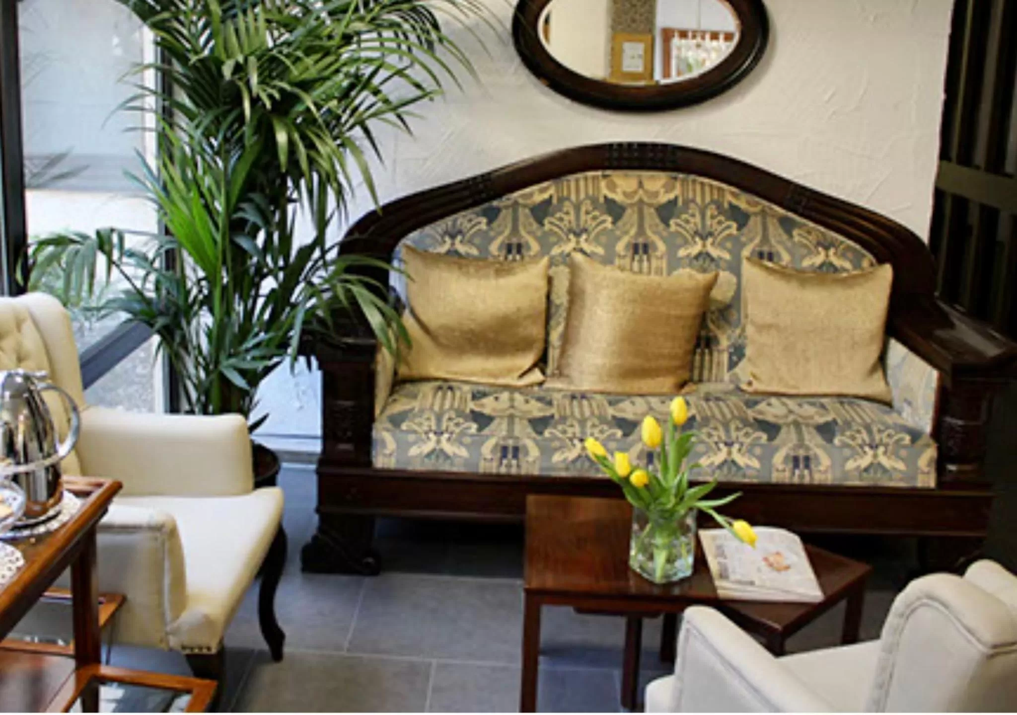 Lobby or reception in Hotel Brunnenhof