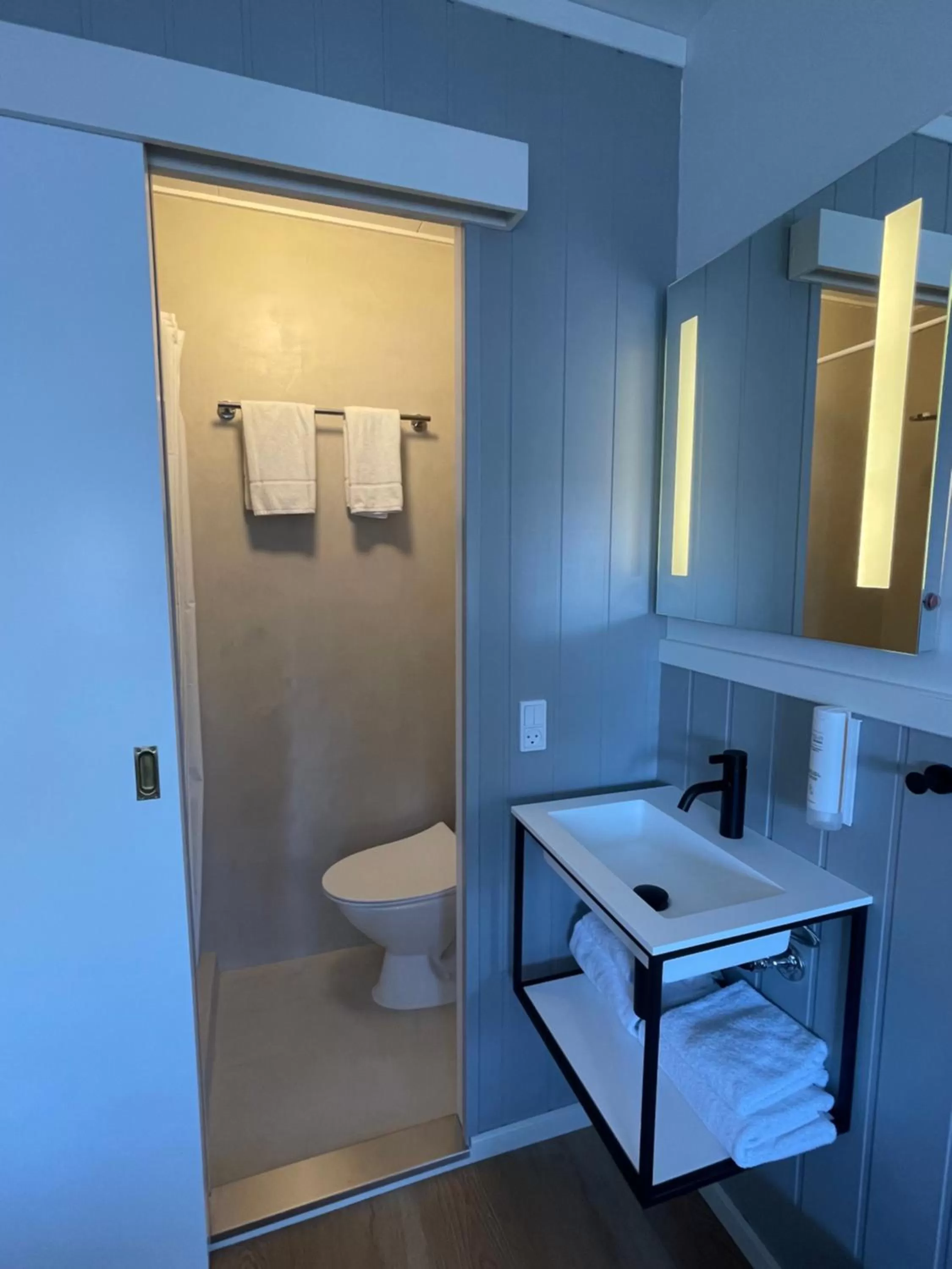 Bathroom in Herman Bang Bed and Breakfast