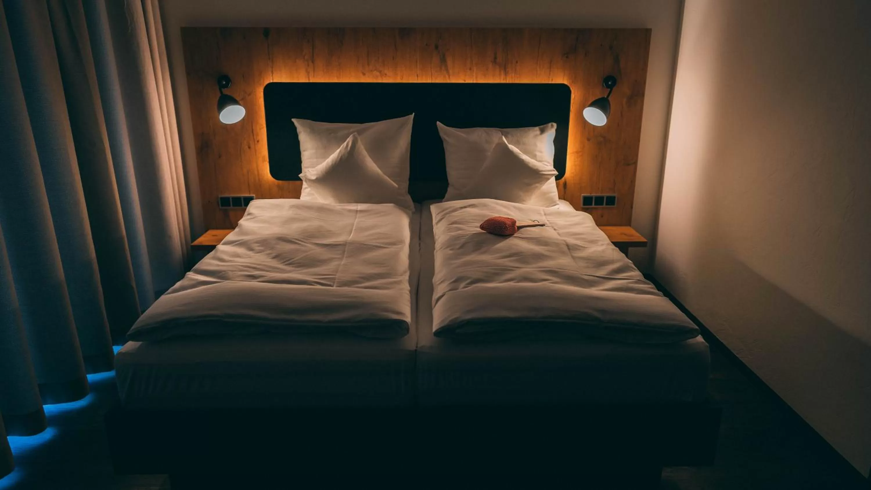 Bedroom, Bed in Stadthotel Haslach