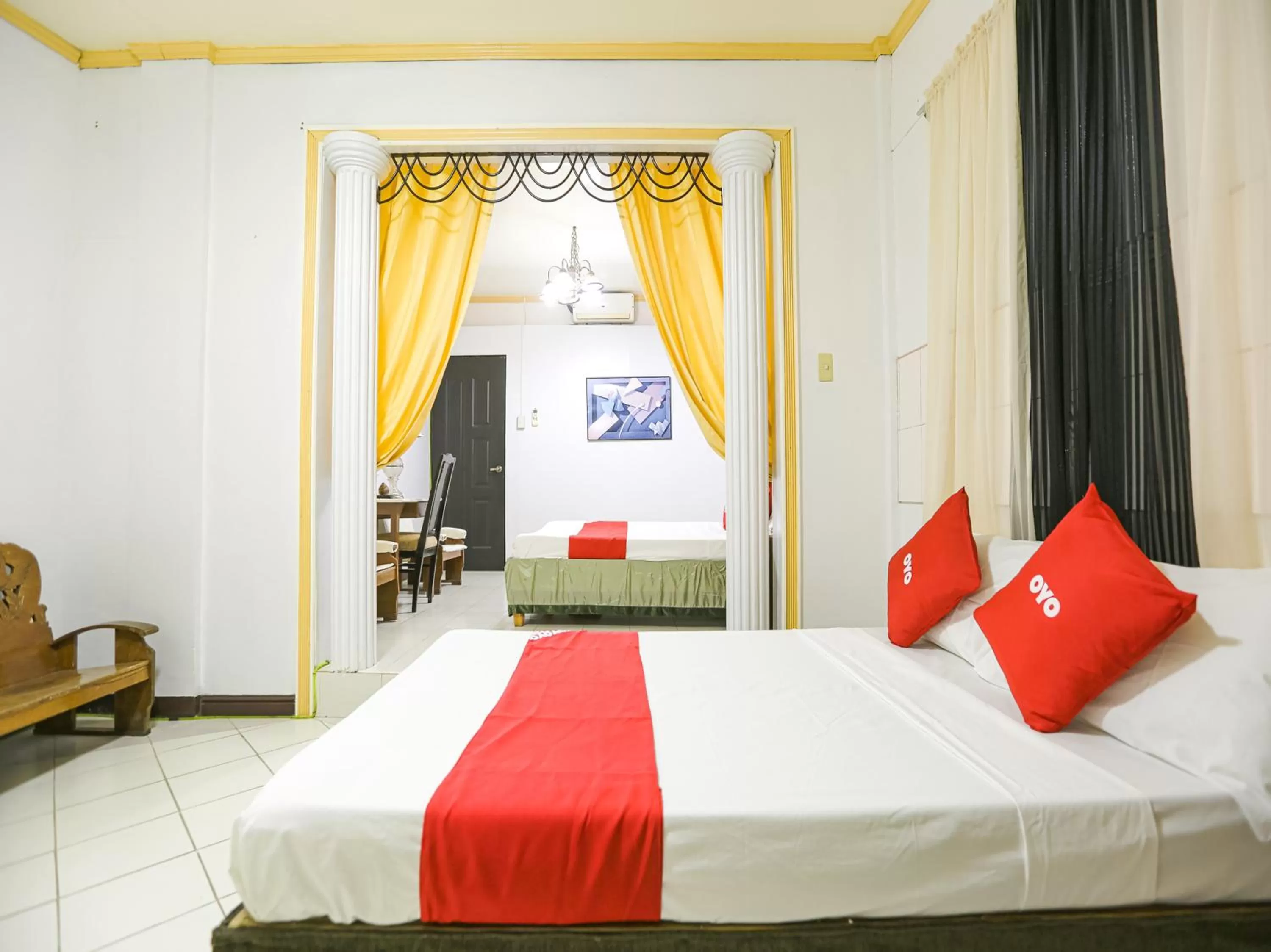 Bedroom, Bed in OYO 784 Laura's Garden Resort