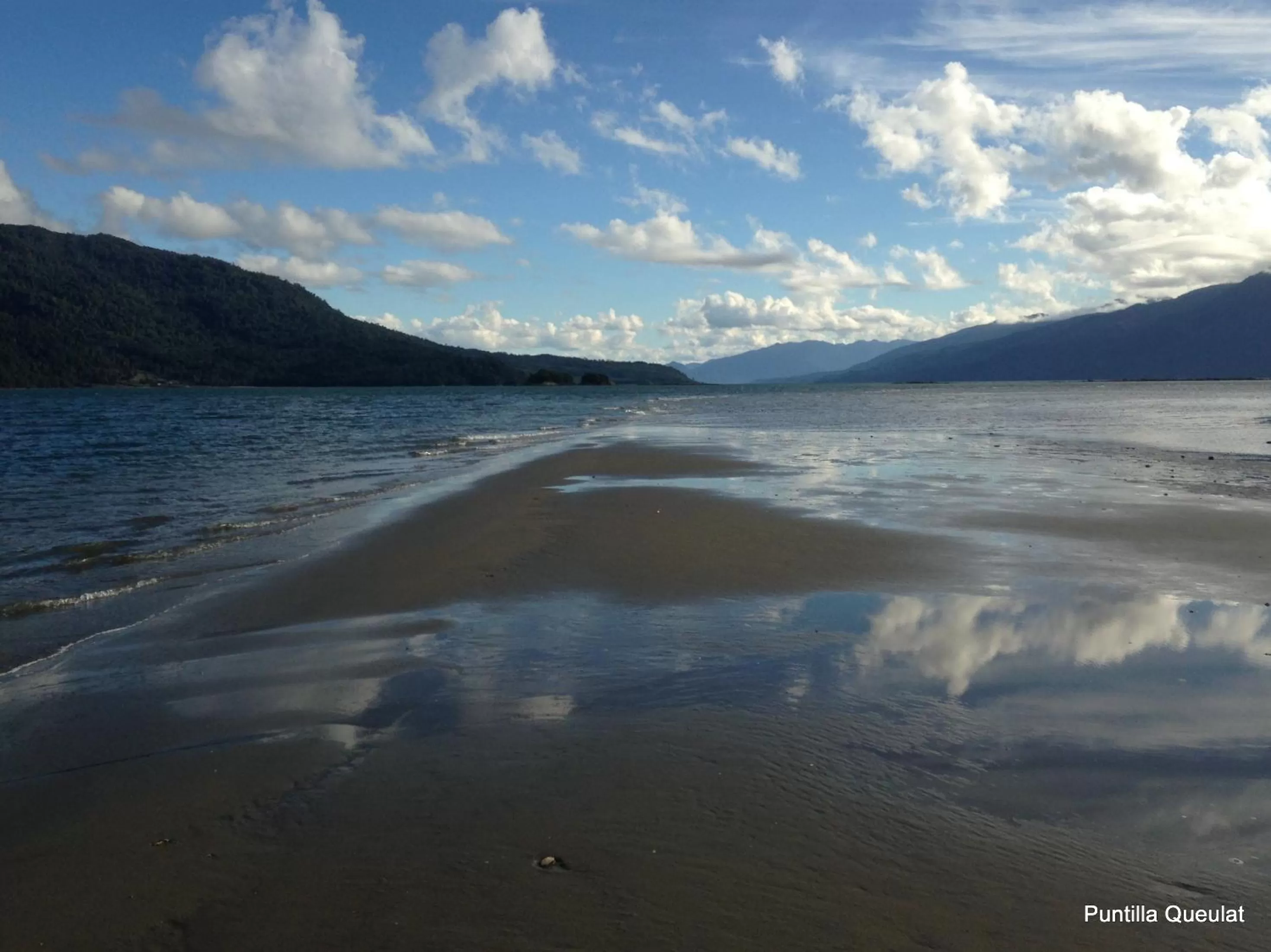 Beach, Natural Landscape in Posada Queulat