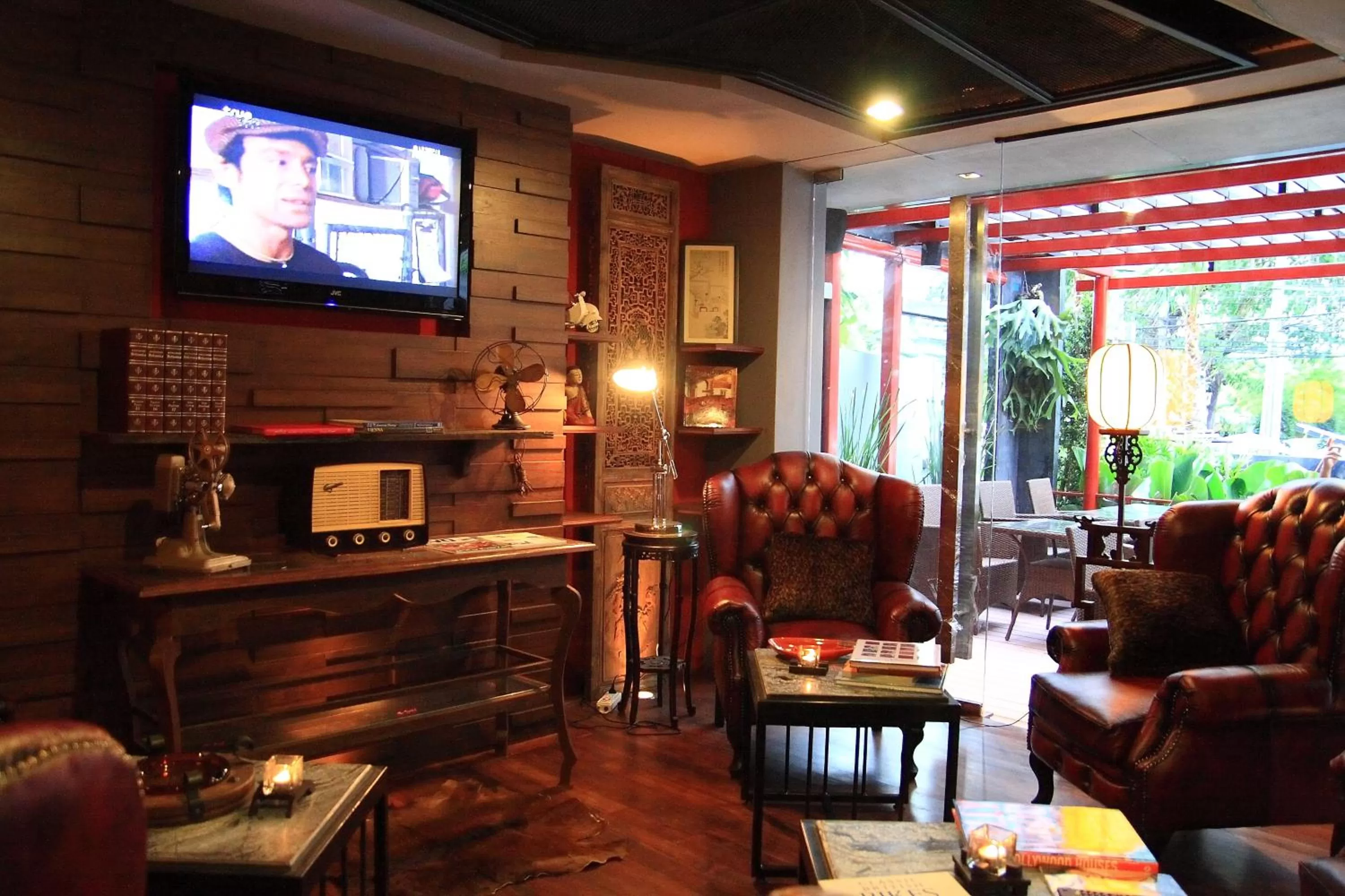 Living room in The Fusion Suites