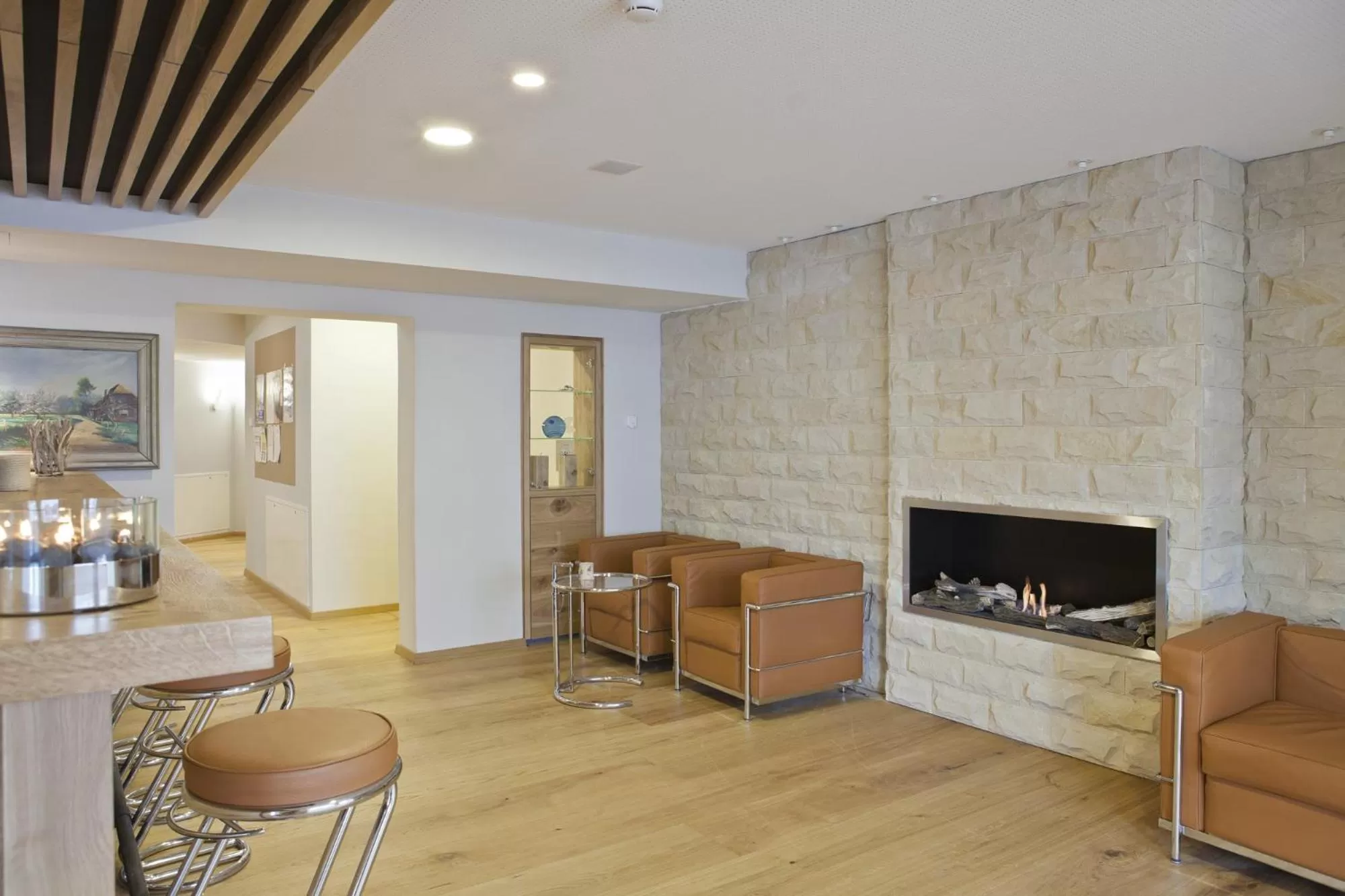 Seating area in Michels Strandhotel Germania