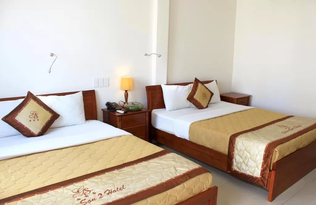 Property building, Bed in The Alley Saigon Hotel