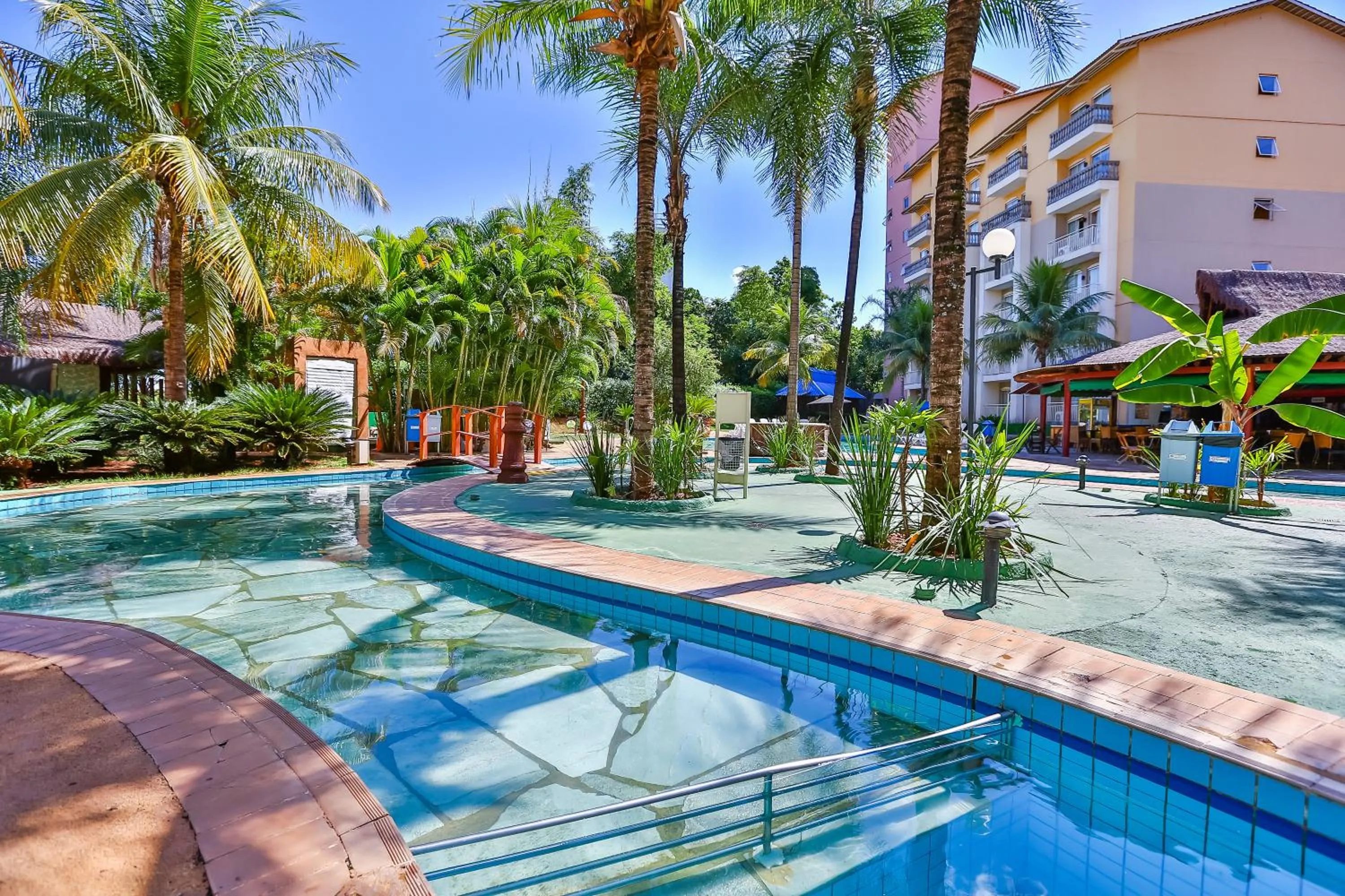 Swimming pool in Thermas de Olimpia Resort