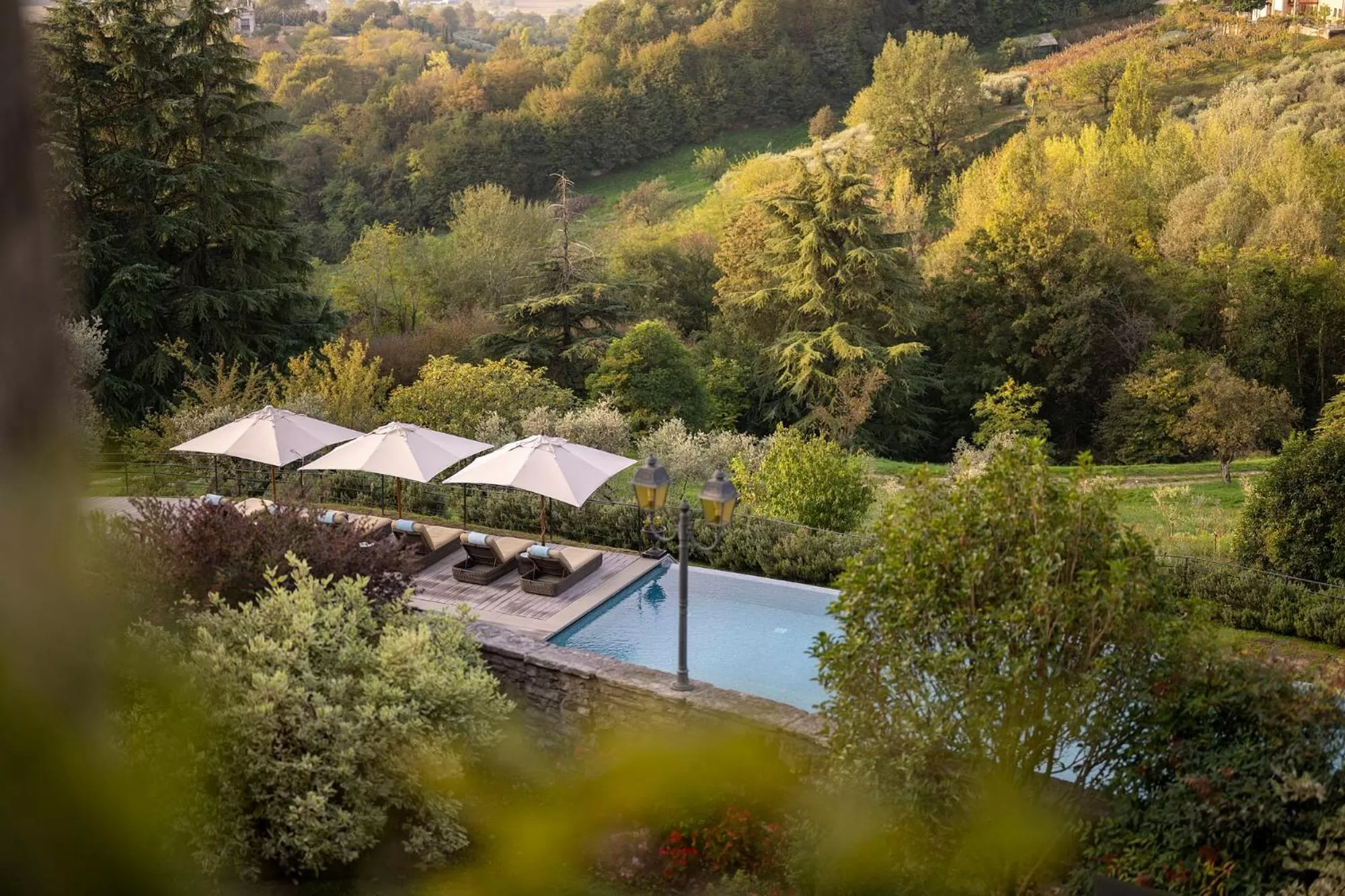Natural landscape in Hotel Villa Cipriani