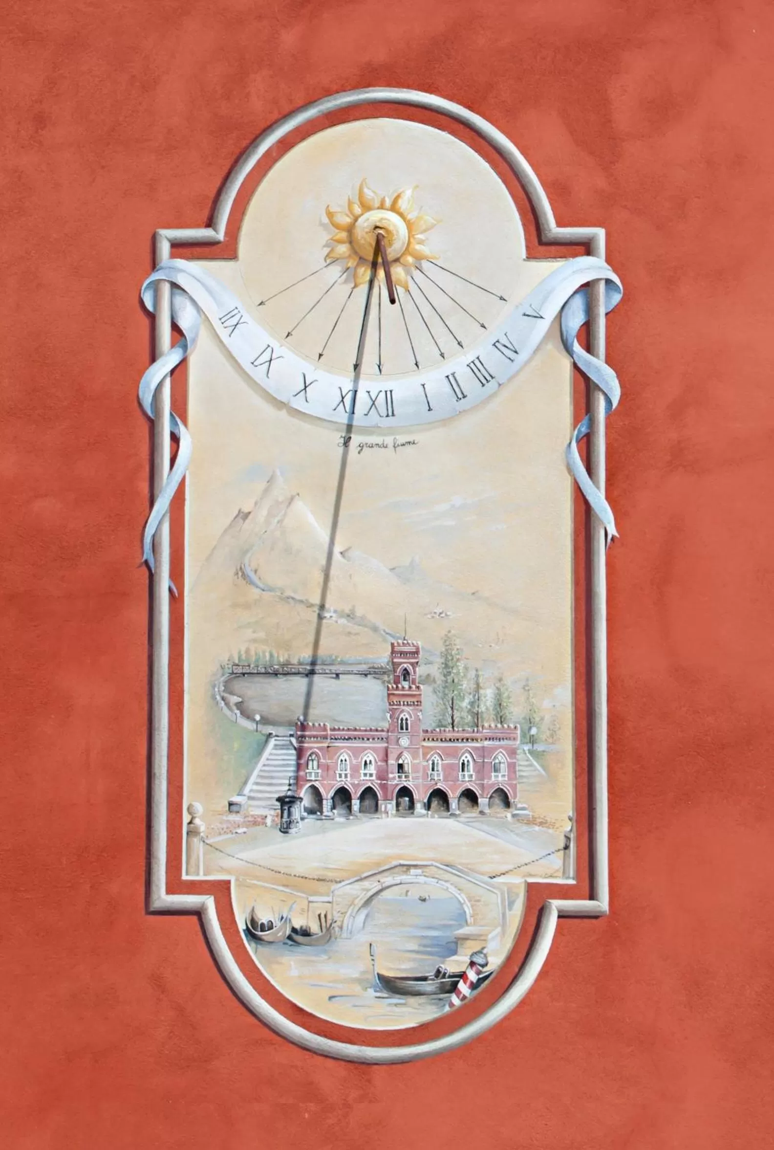 Decorative detail in Luna Residence Hotel