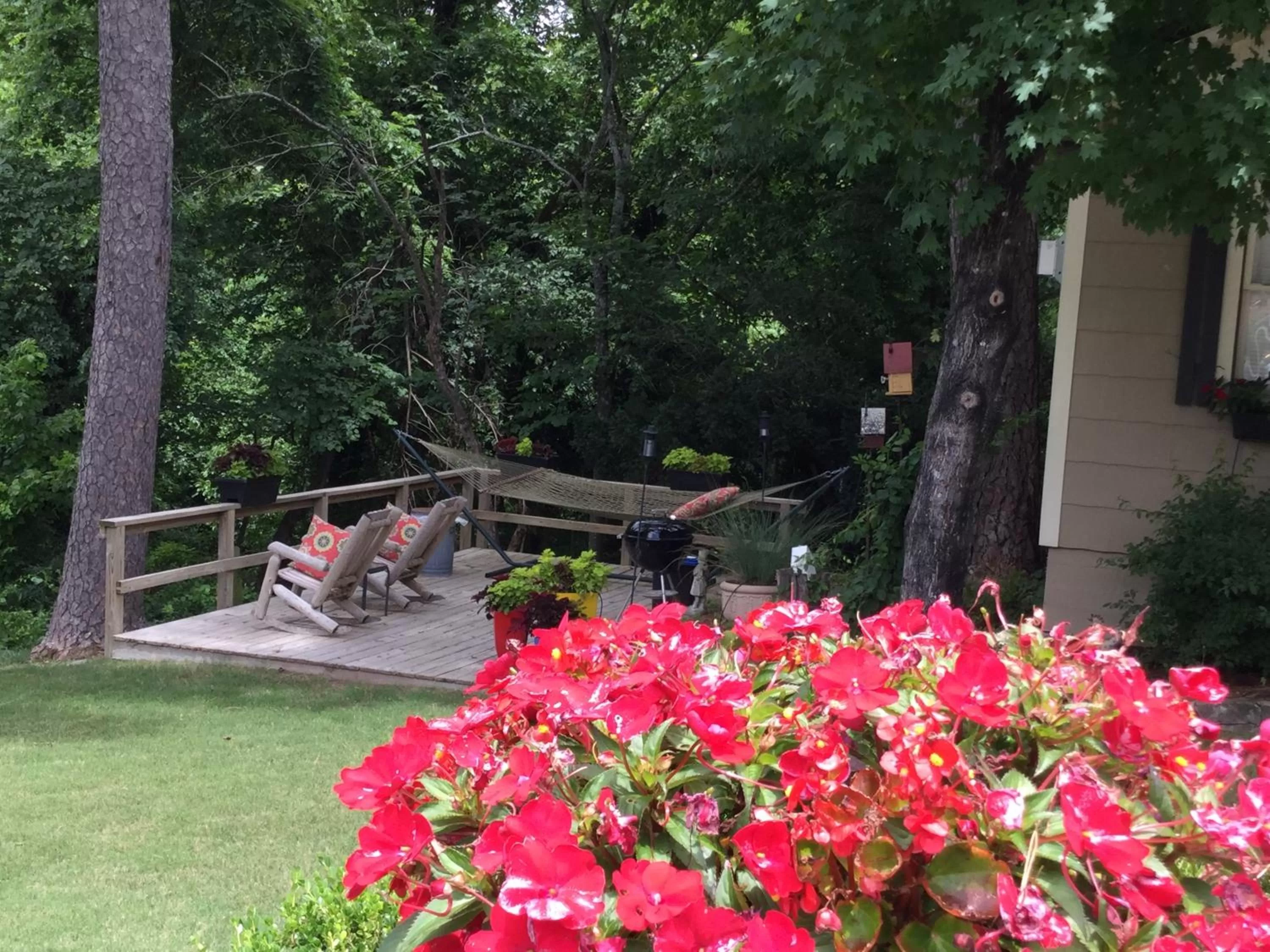 Patio, Garden in Heartstone Inn