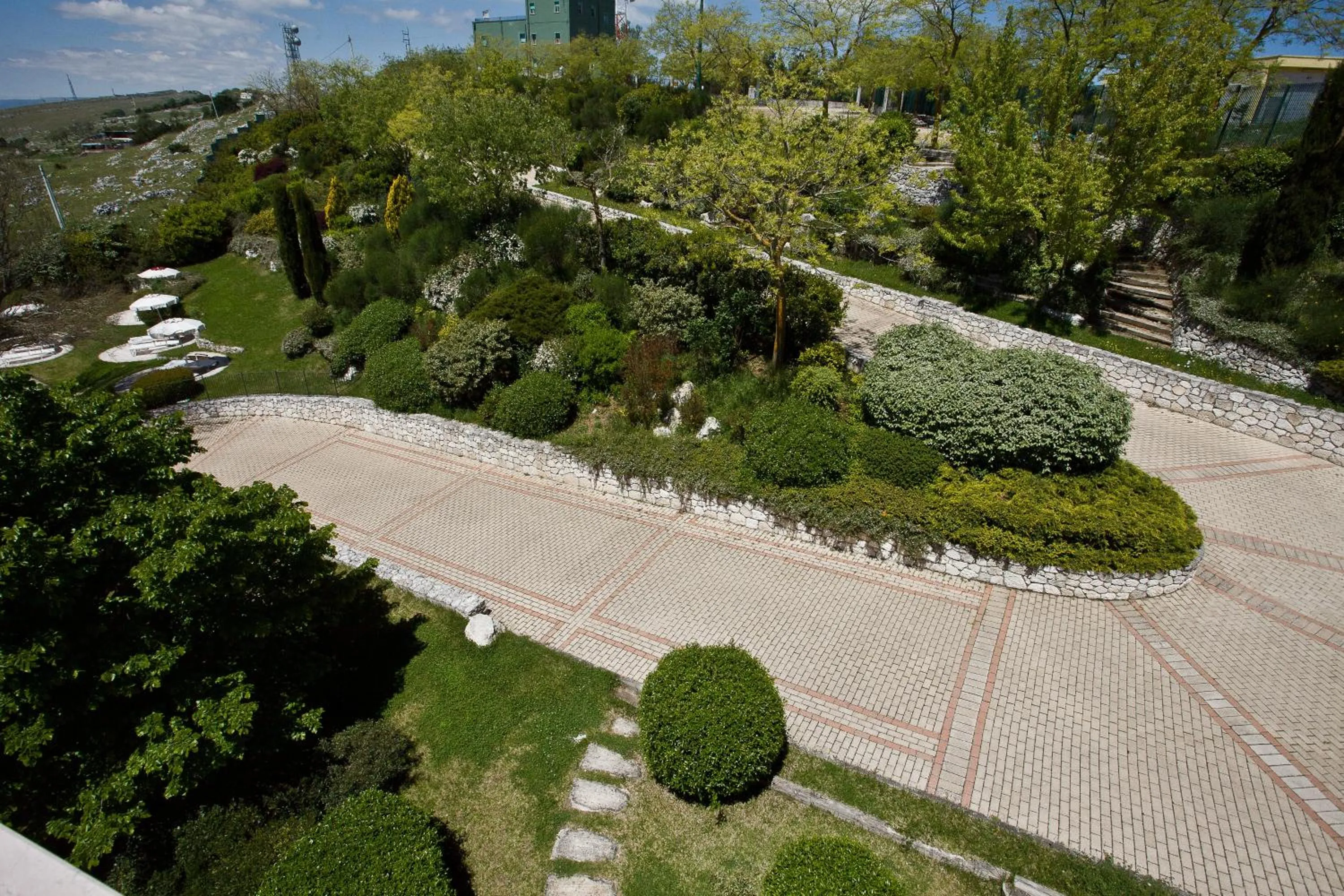 Garden in Palace Hotel San Michele