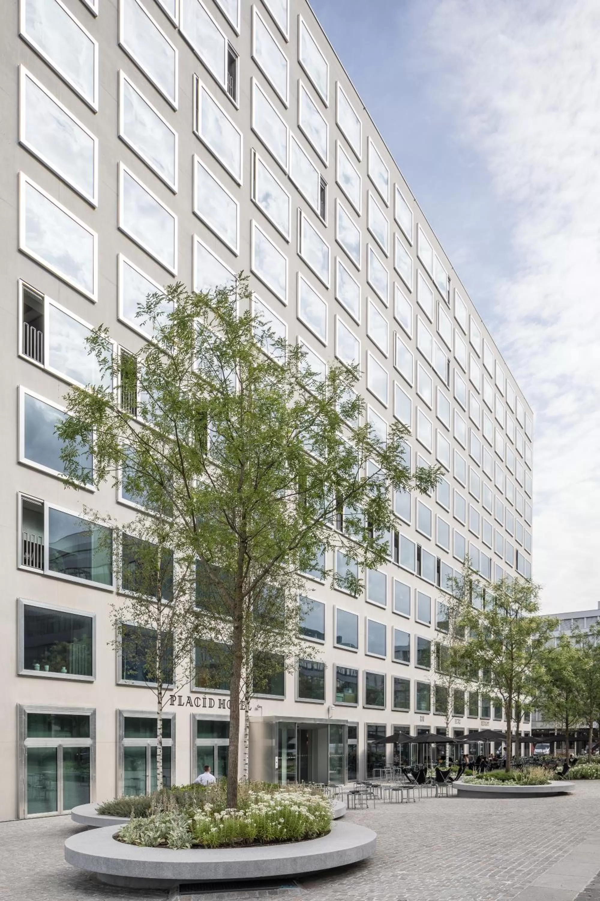 Property building in Placid Hotel Design & Lifestyle Zurich