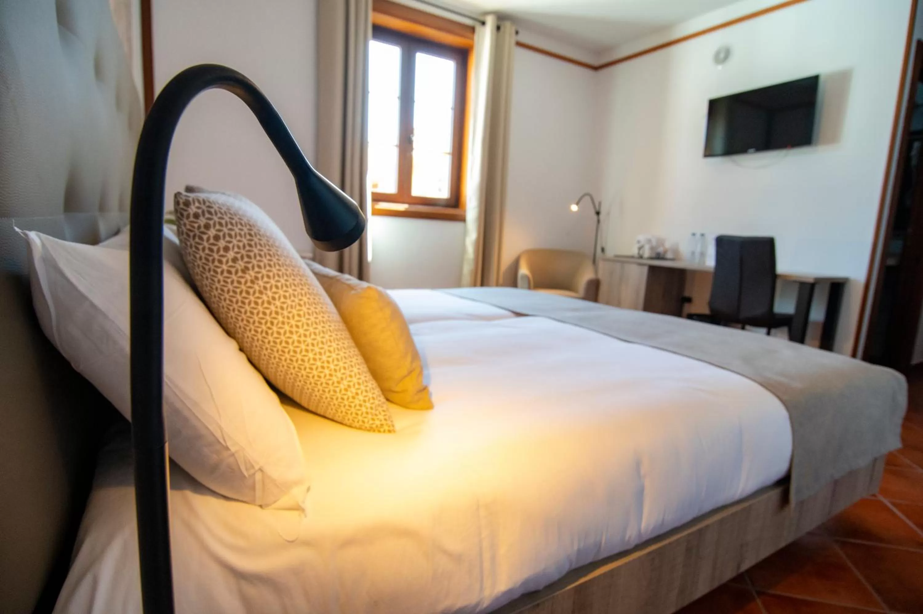 Bed in Hotel El Tejar & Spa