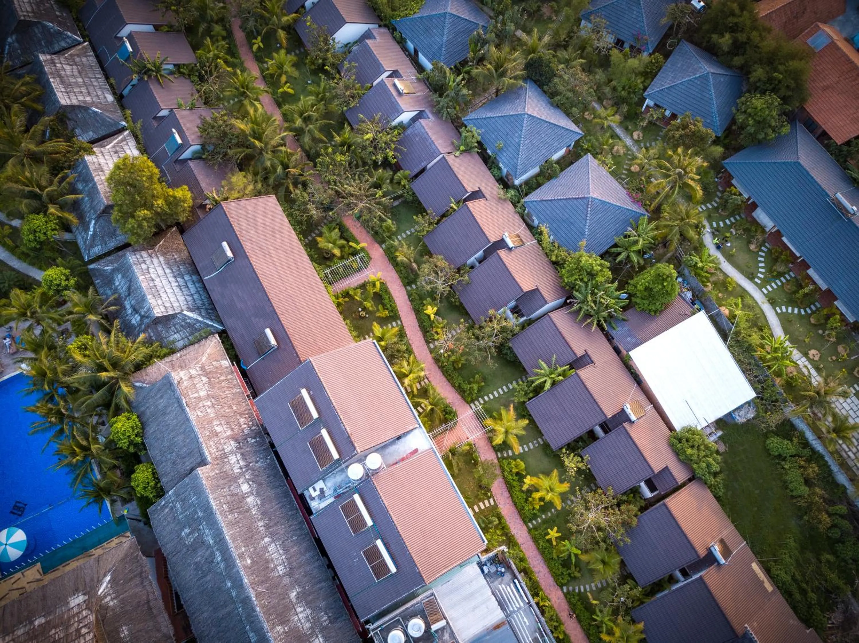 Bird's eye view in La Casa Resort