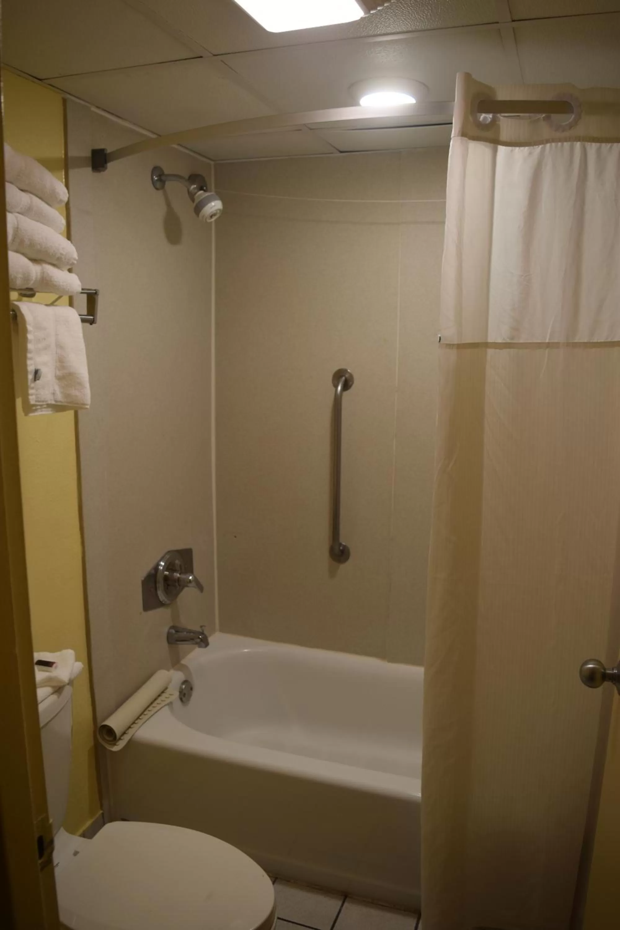 Bathroom in Days Inn by Wyndham Panama City Beach Beachfront Resort