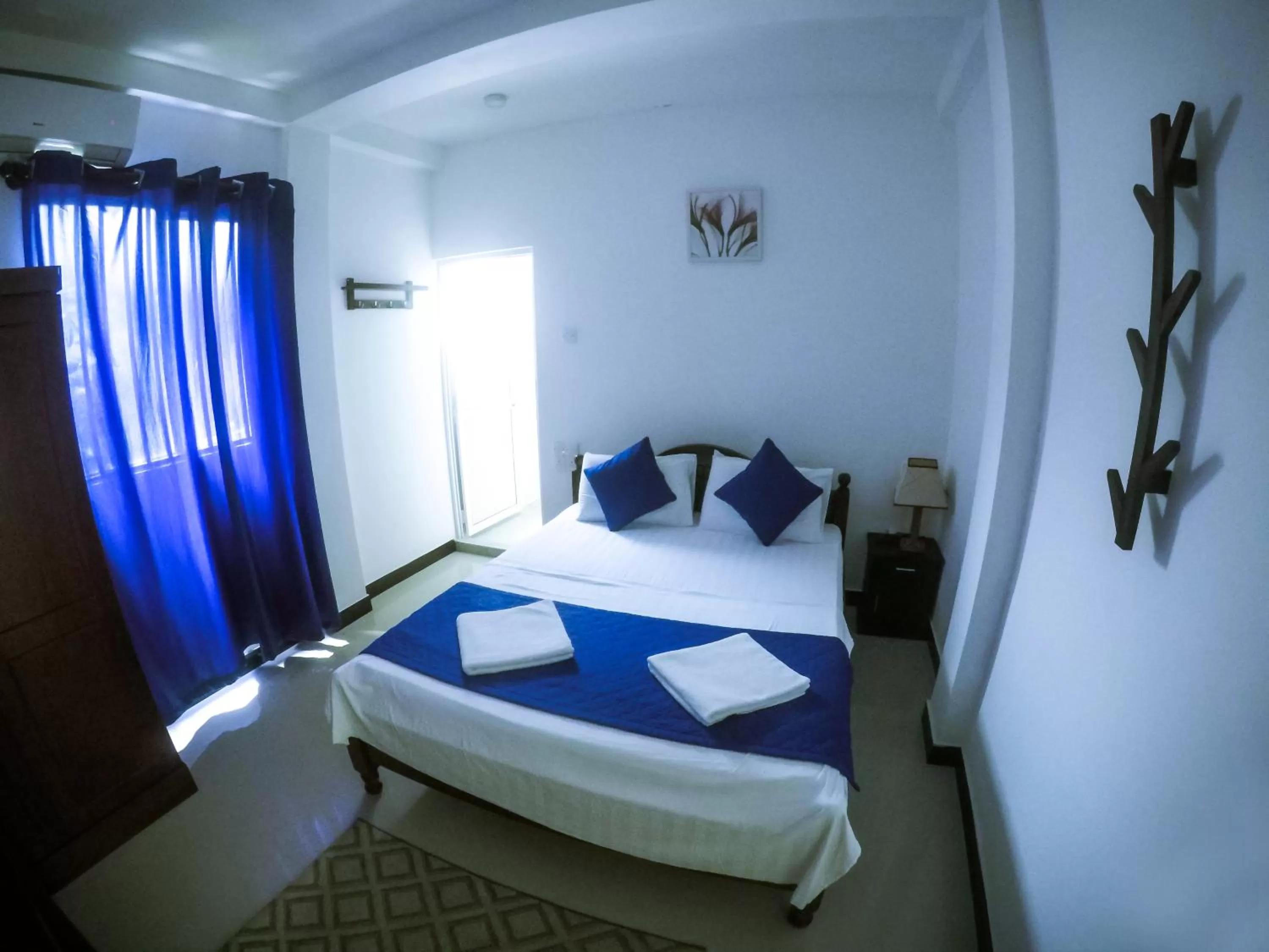 Property building, Bed in Mirissa Blue Whale Holiday Hotel
