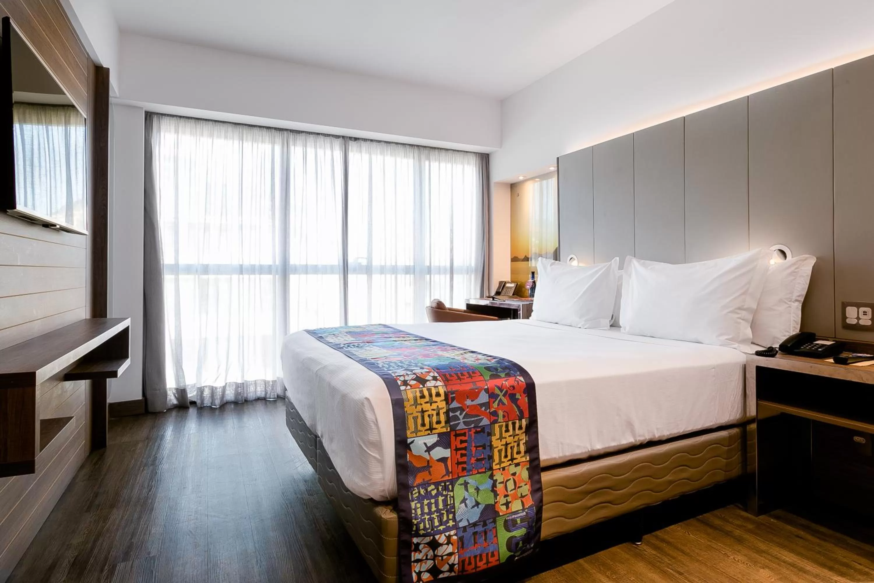 Photo of the whole room, Bed in Arena Ipanema Hotel