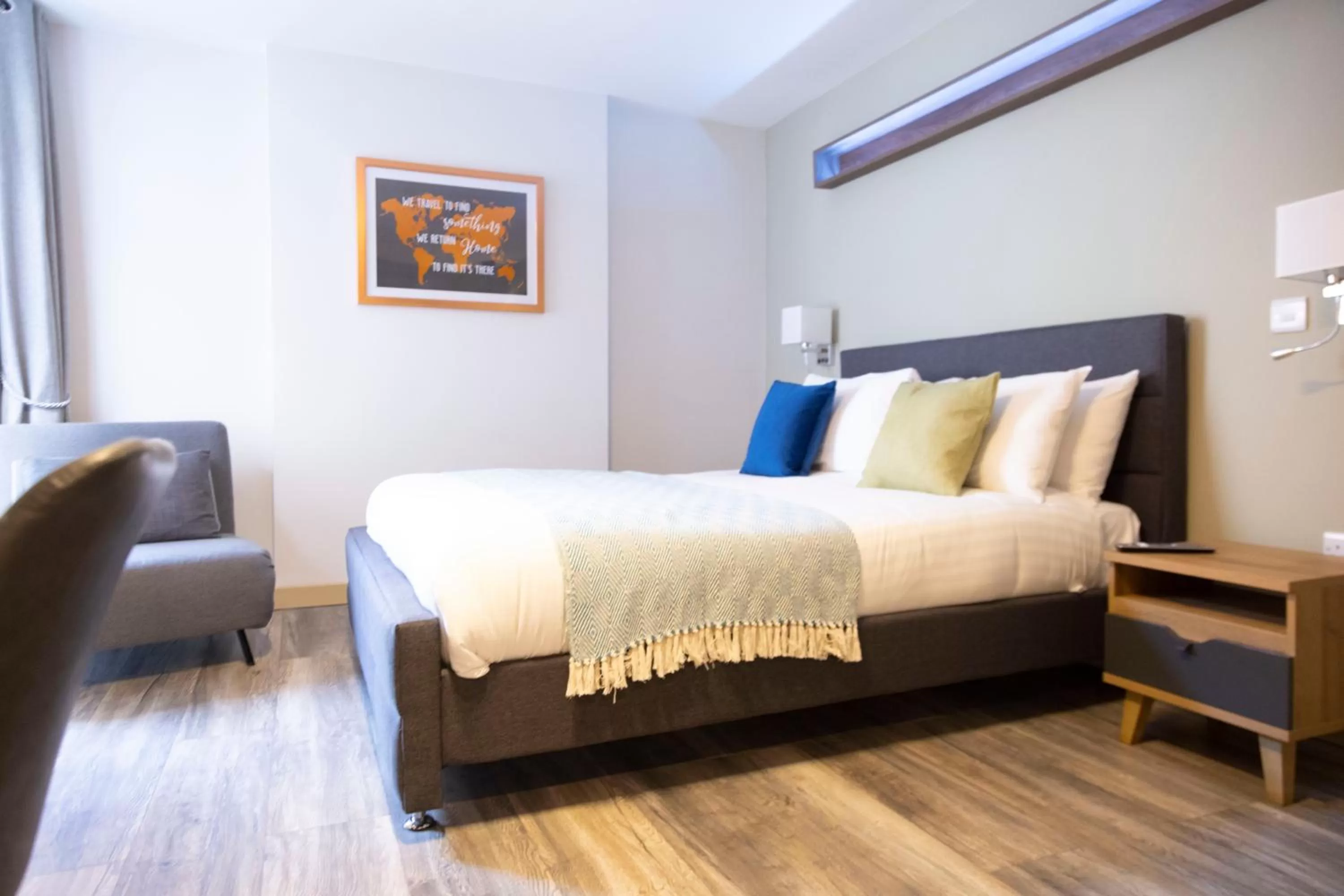 Bed in Number 11 by the Warren Collection