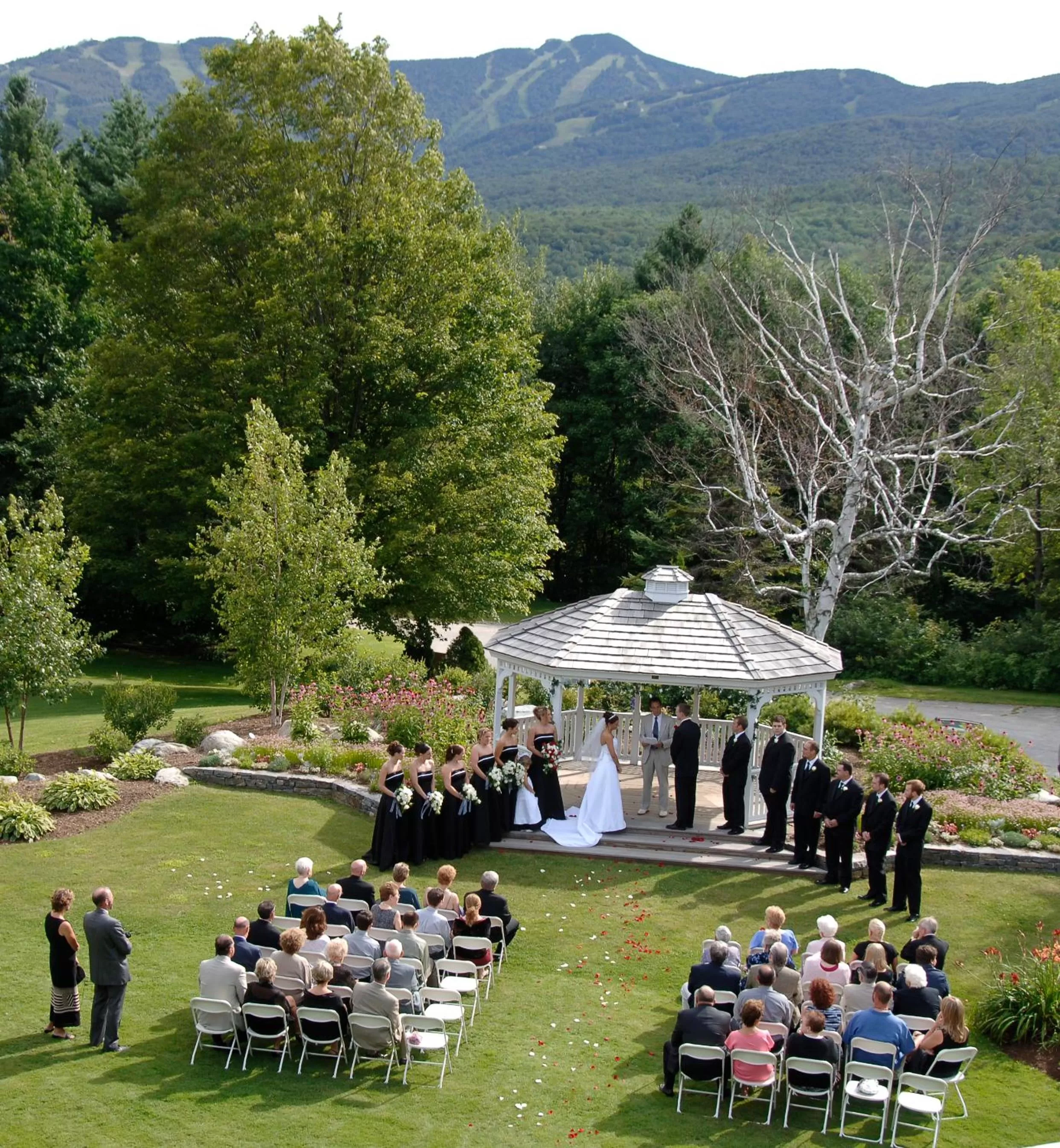 Bird's eye view in Summit Lodge