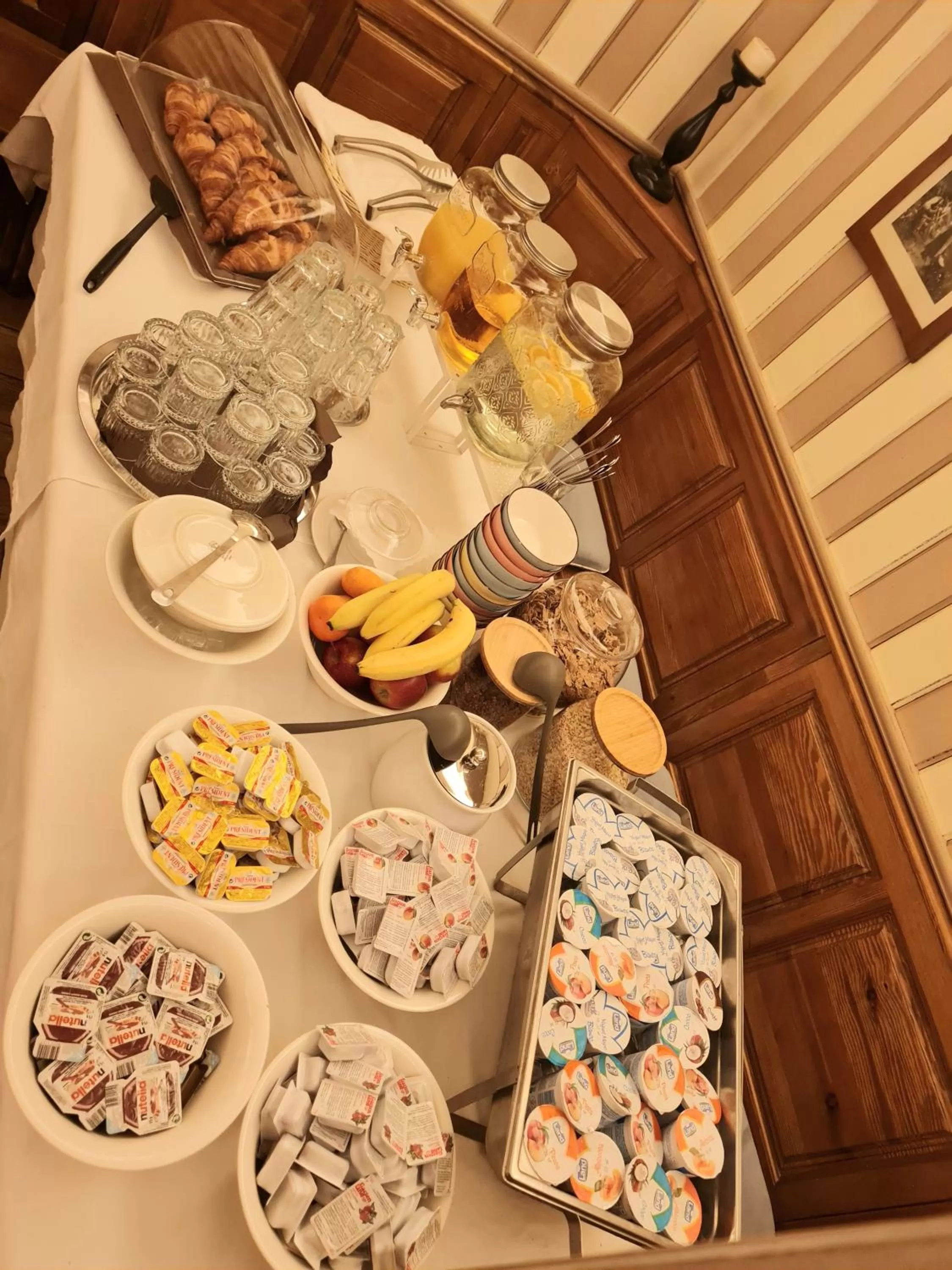 Buffet breakfast, Breakfast in AZUR ROOMS LJUBLJANA