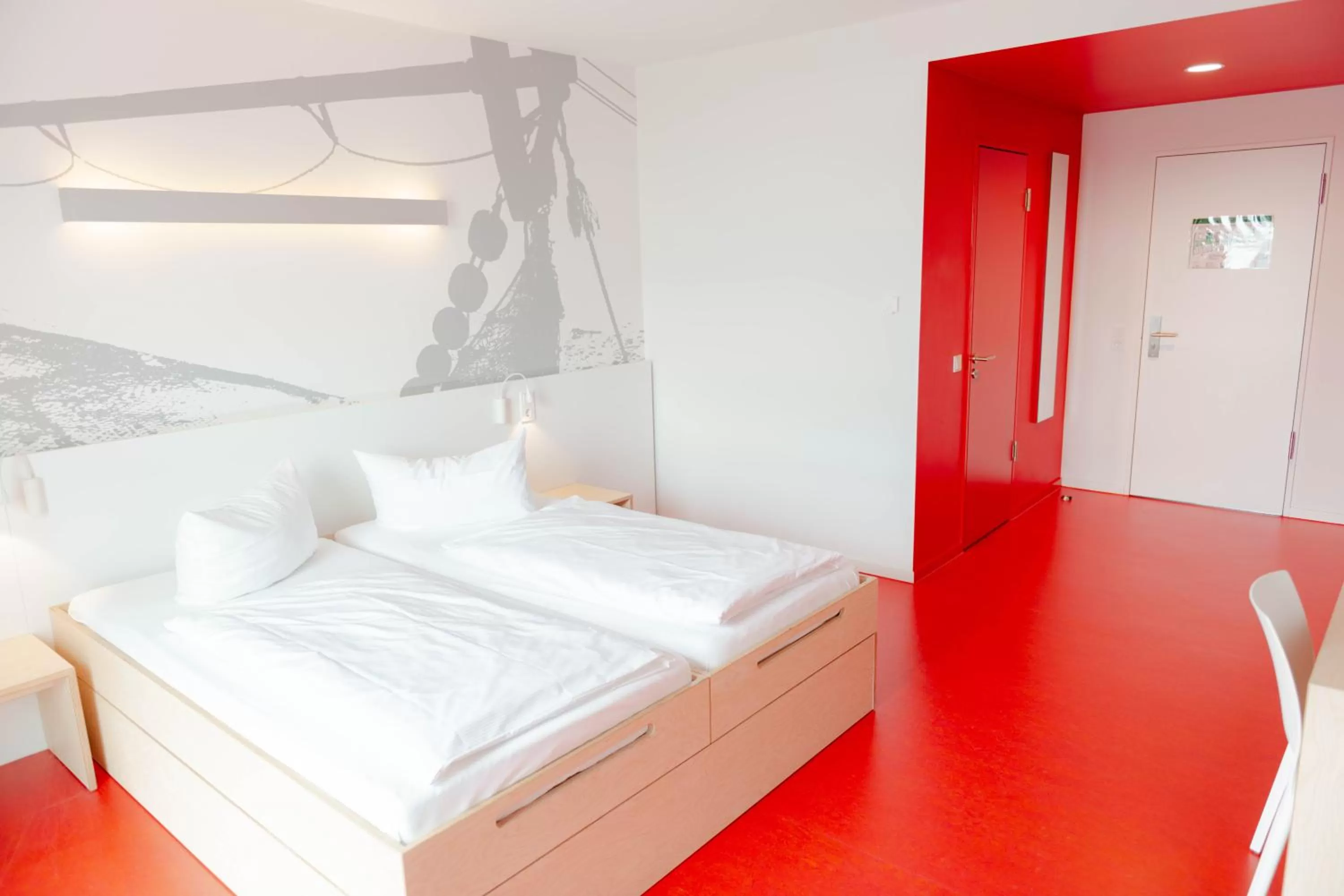 Bed in havenhostel Cuxhaven