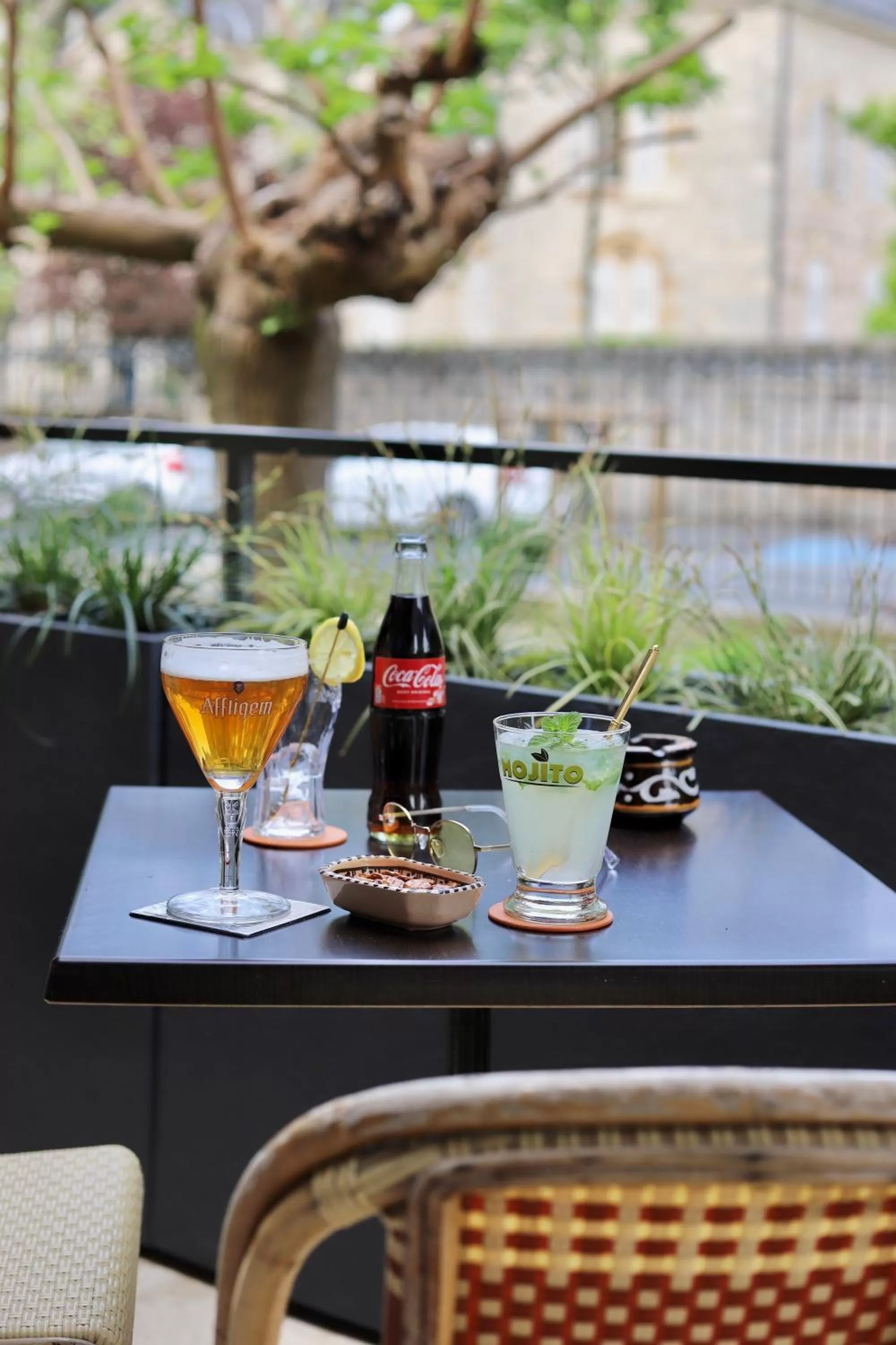Balcony/Terrace in Hôtel & SPA Le Chêne Vert