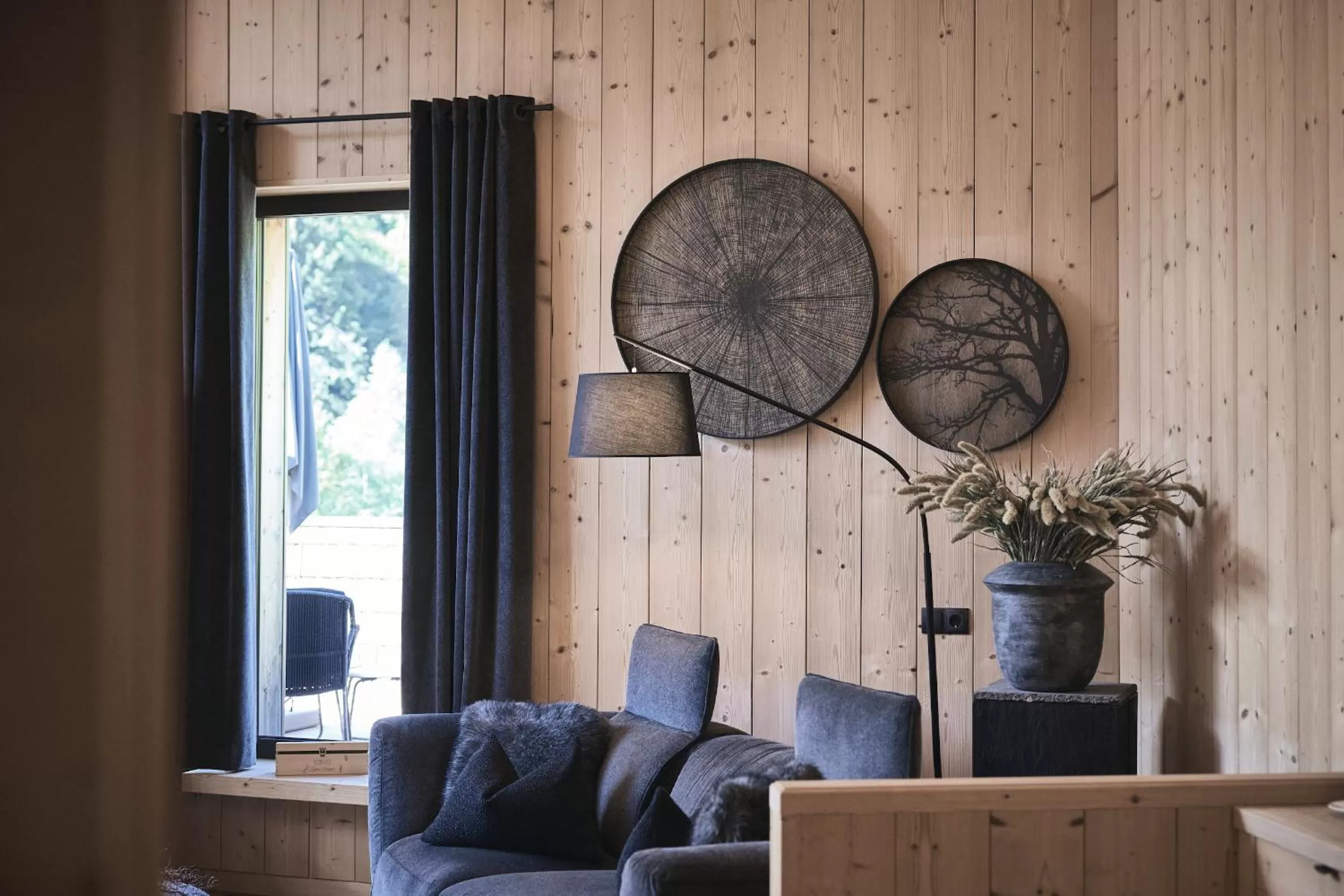 Decorative detail in Tenne Lodges