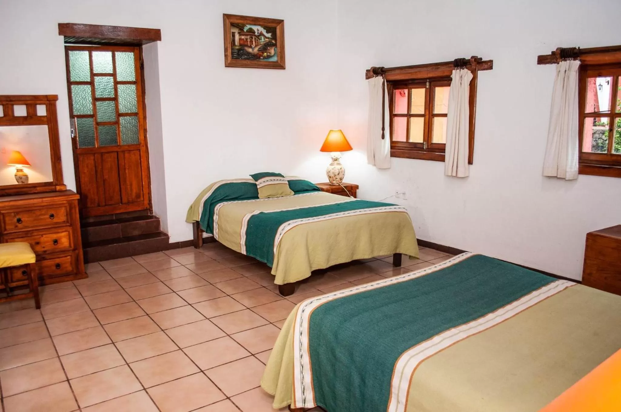 Bed in Mansión del Virrey