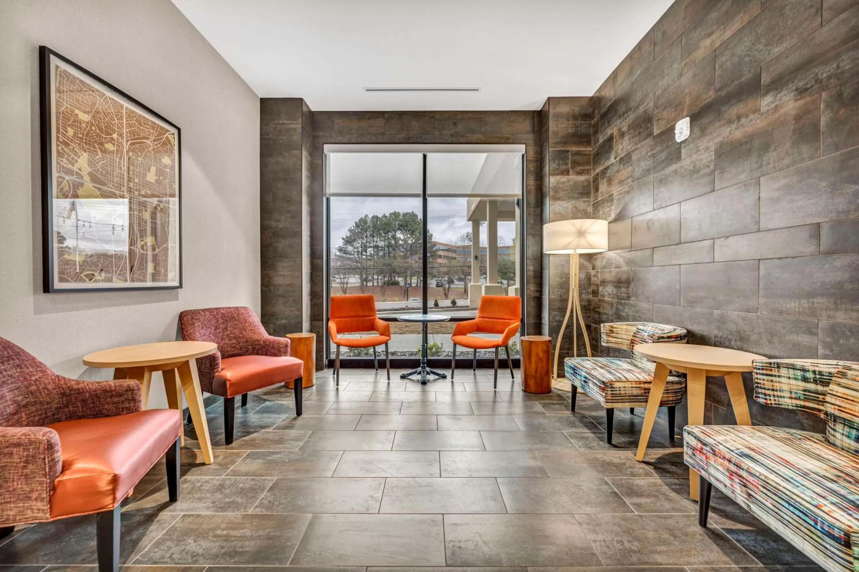 Lobby or reception in Home2 Suites by Hilton Raleigh West Lenovo Center