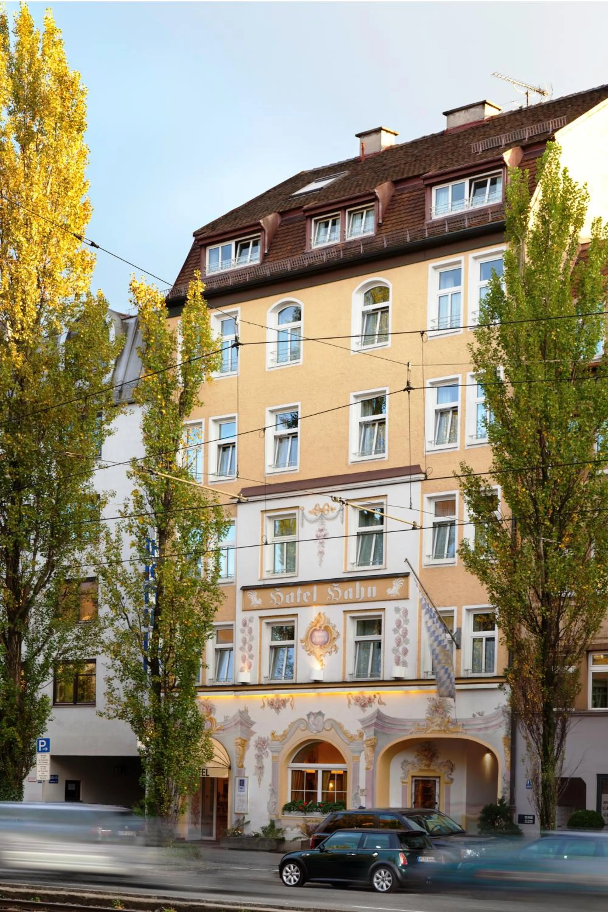 Facade/entrance in Hotel Hahn
