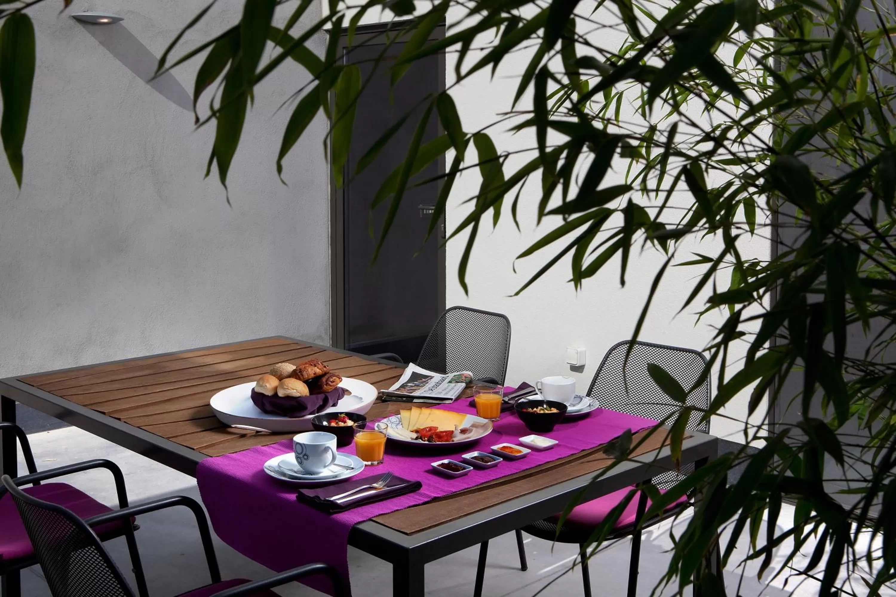 Garden in B&B Snooz Inn