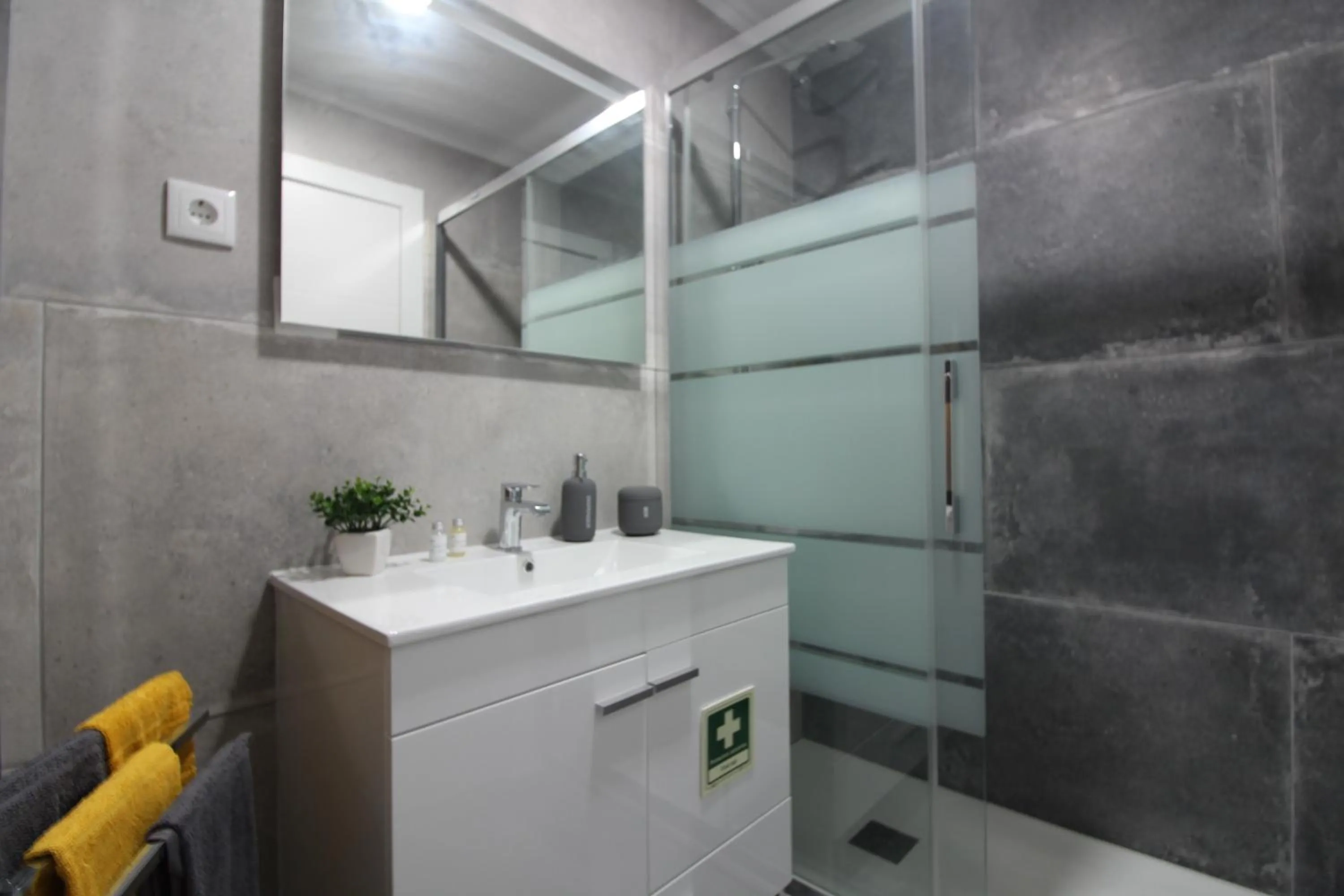 Shower in Varanda do Bonfim