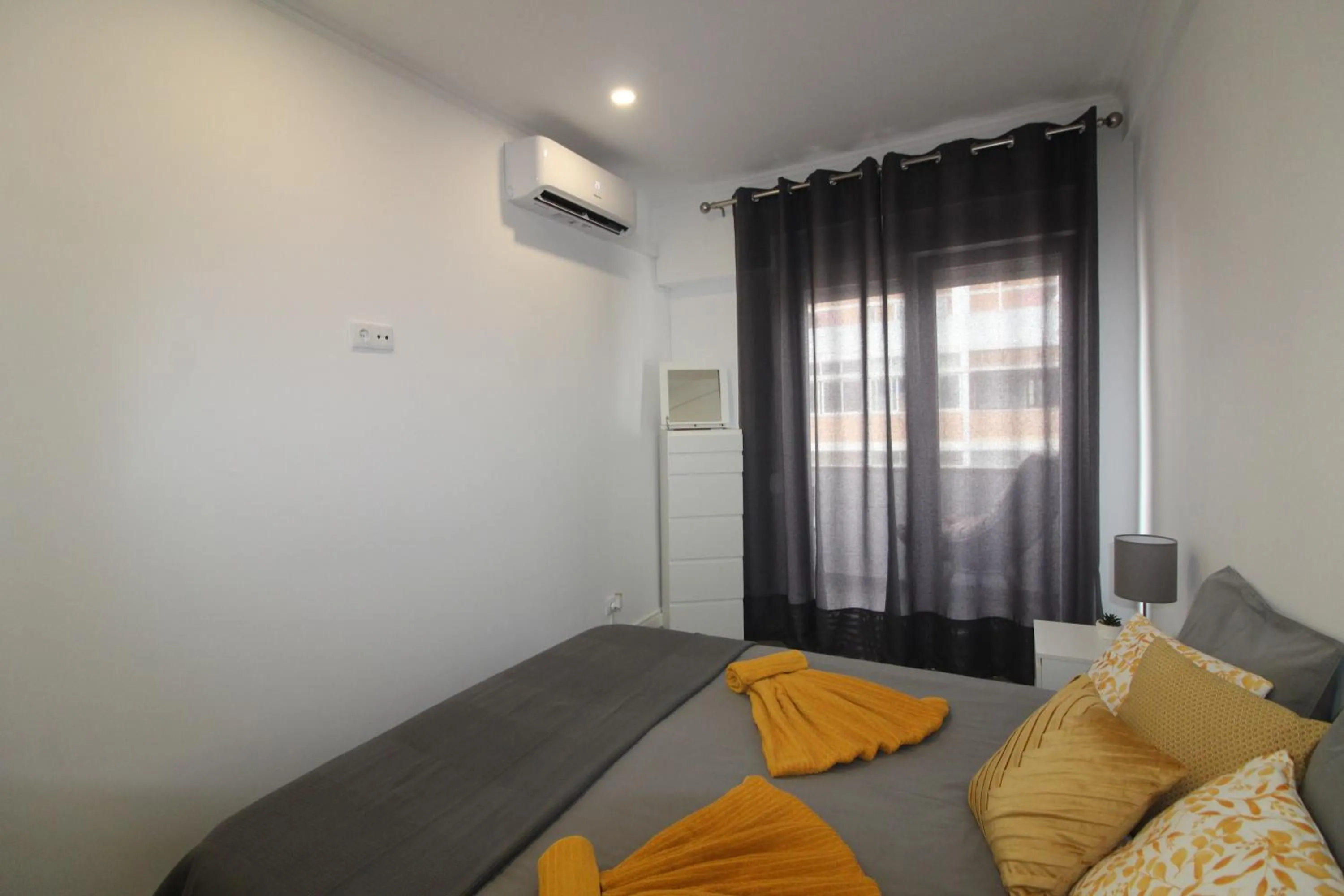 Balcony/Terrace, Bed in Varanda do Bonfim