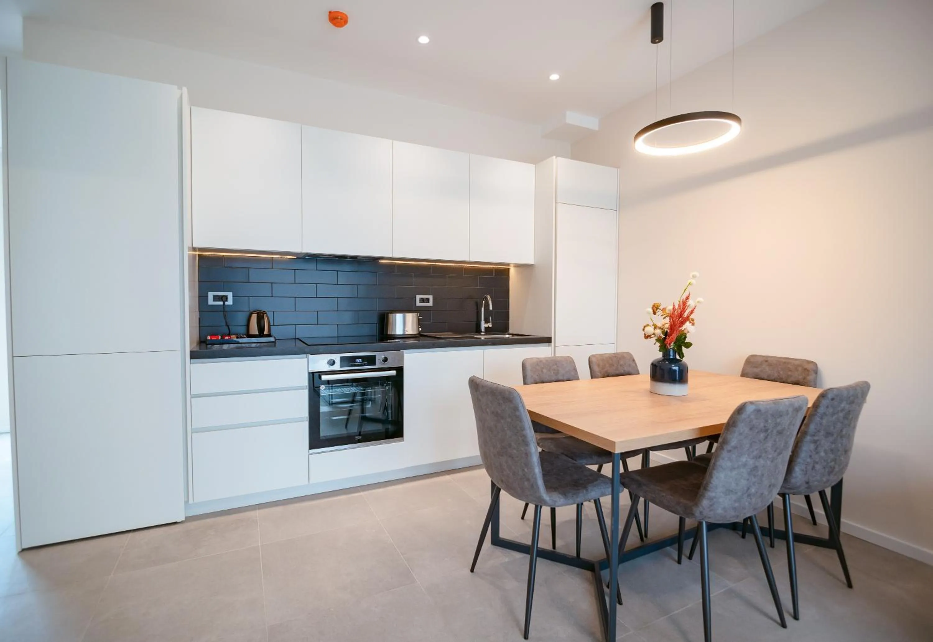 Kitchen or kitchenette in Royal Blue Resort & Residences