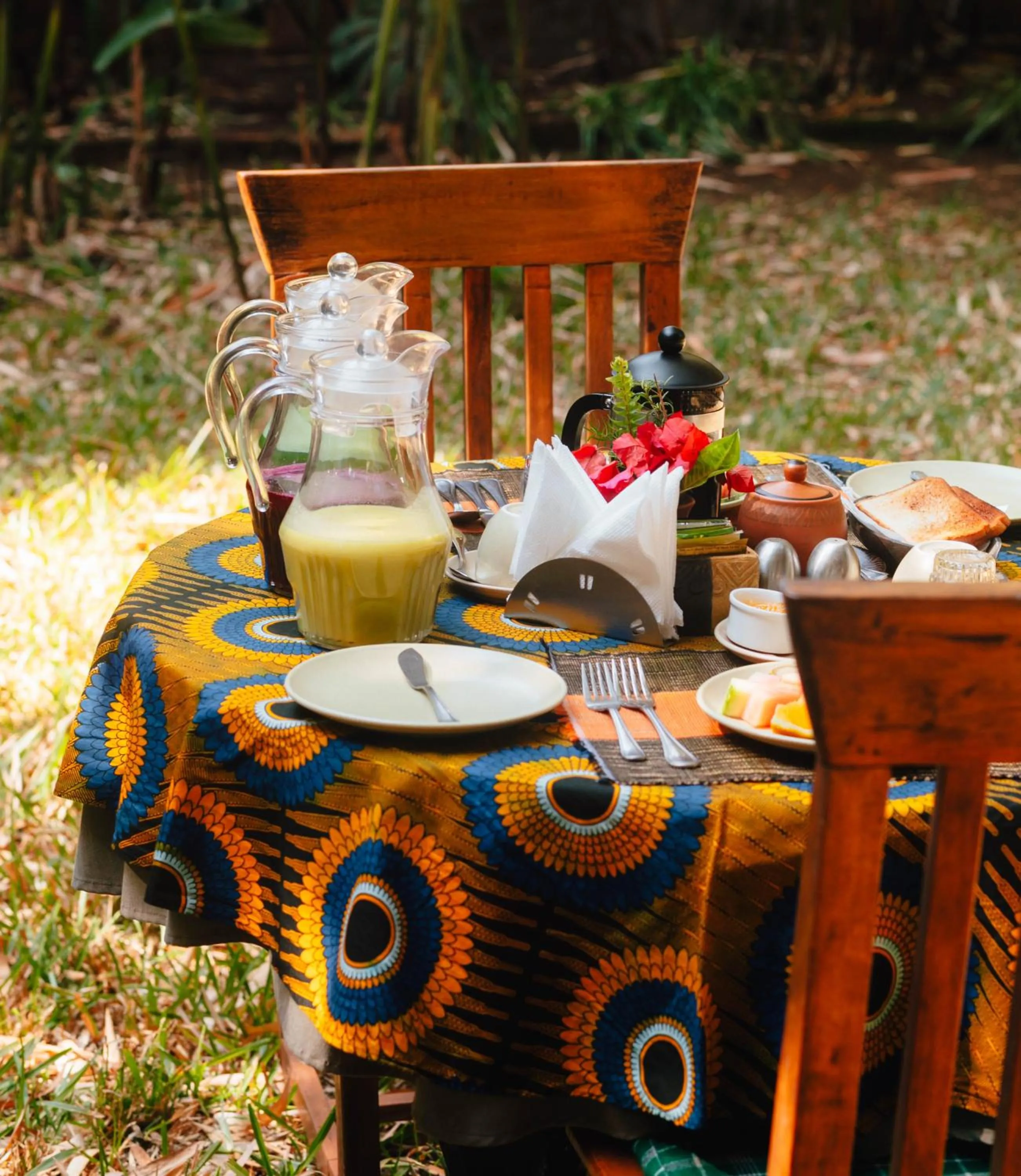 Food and drinks in Octagon Lodge