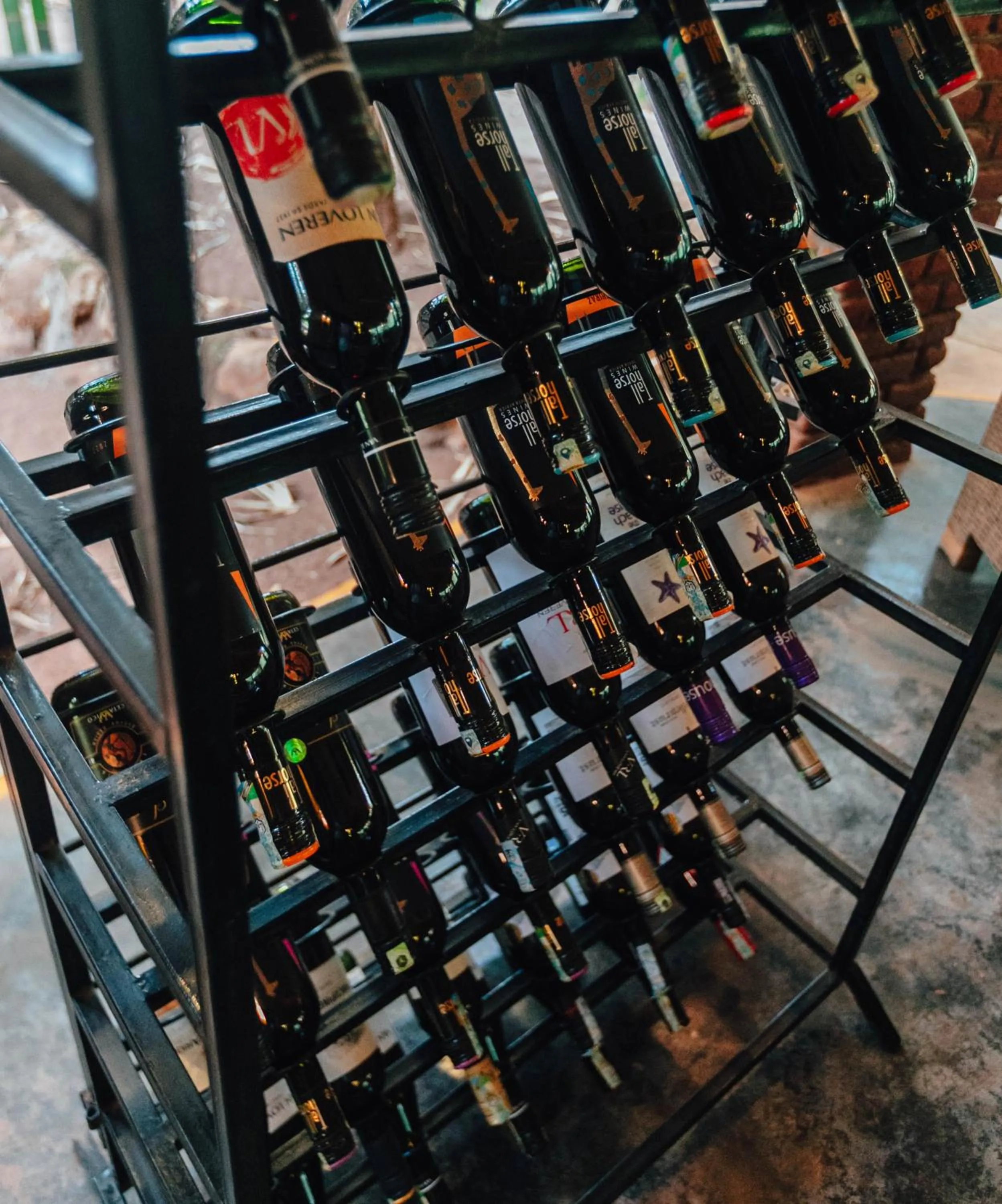 Drinks in Octagon Lodge