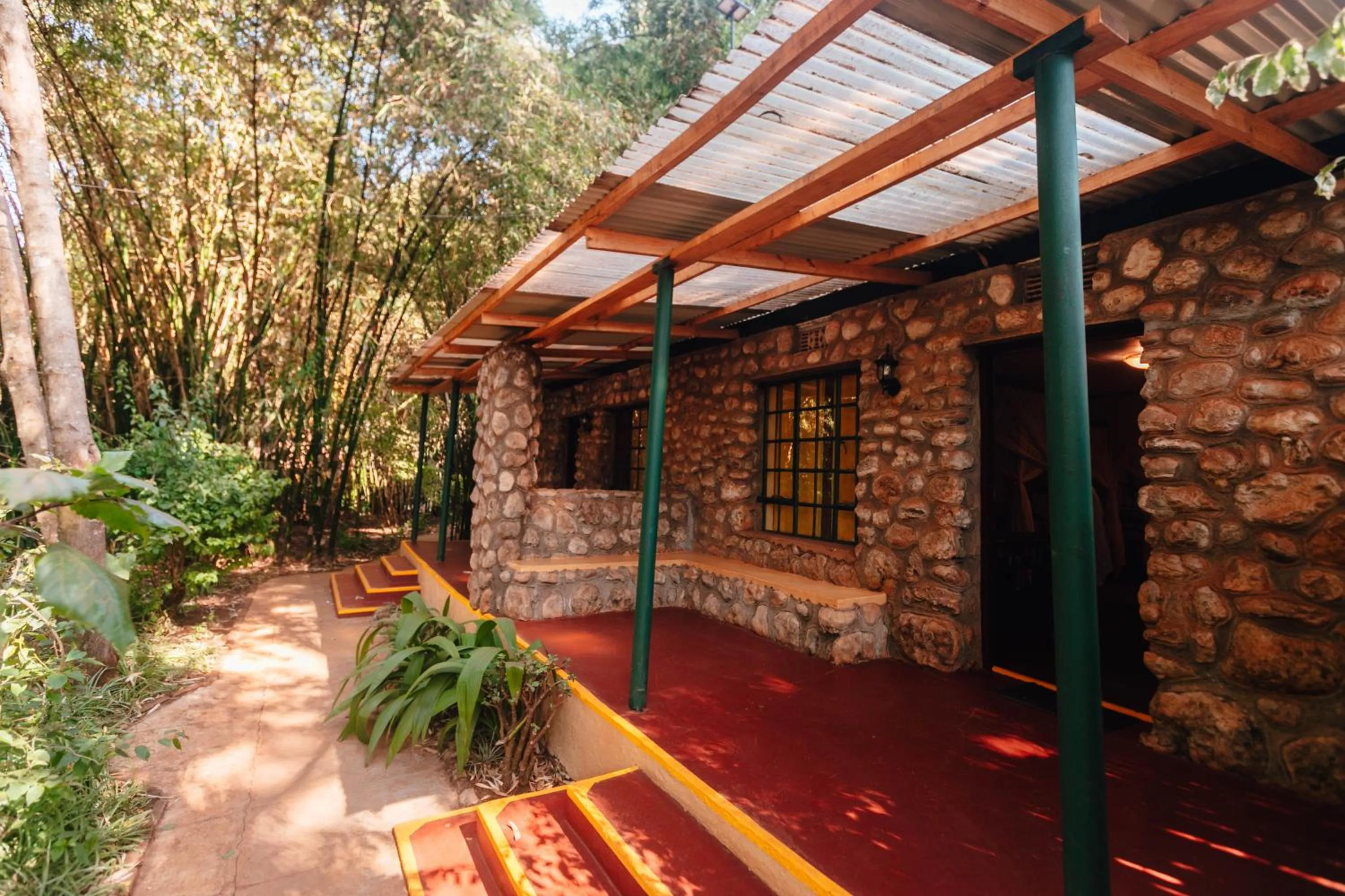 Natural landscape in Octagon Lodge