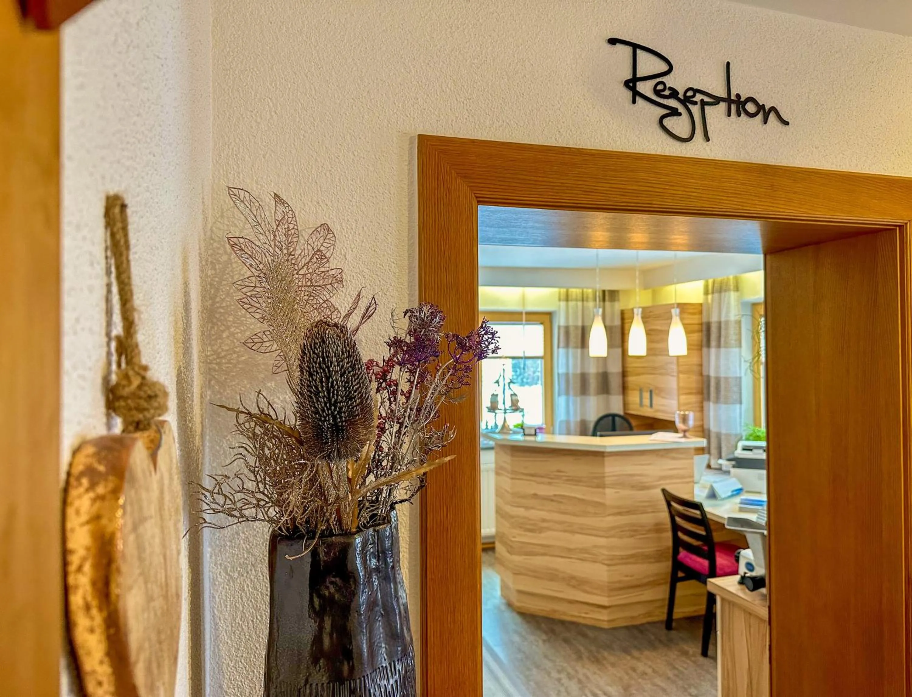 Lobby or reception in Frühstückspension Seeblick