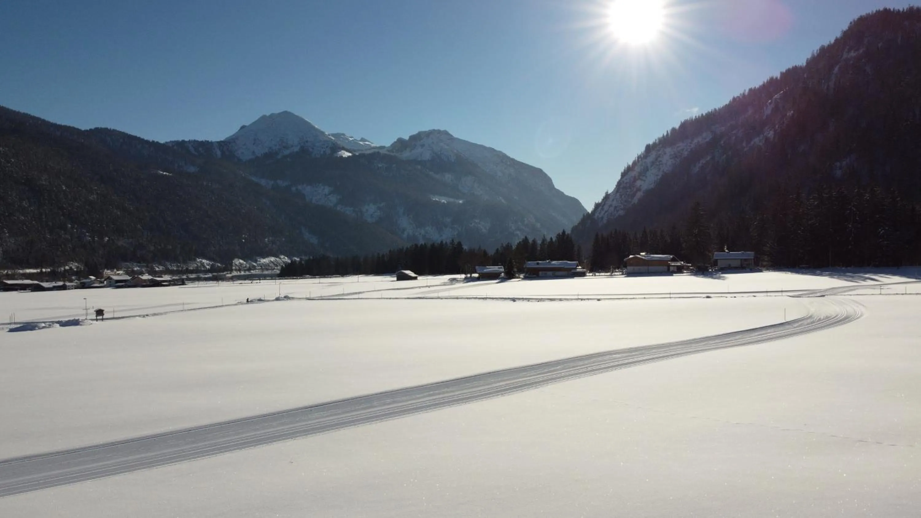 Natural landscape in Frühstückspension Seeblick