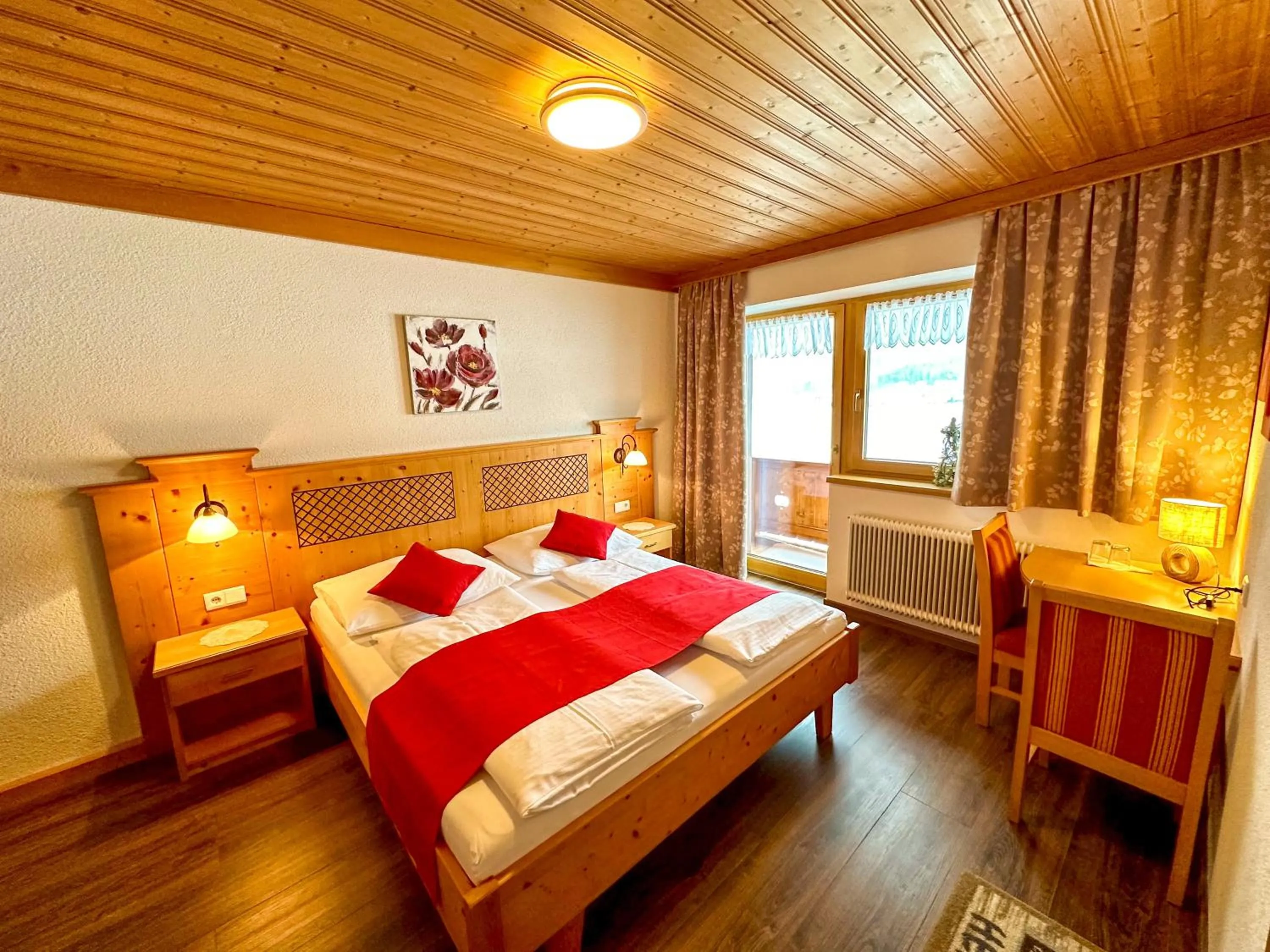 Bed in Frühstückspension Seeblick